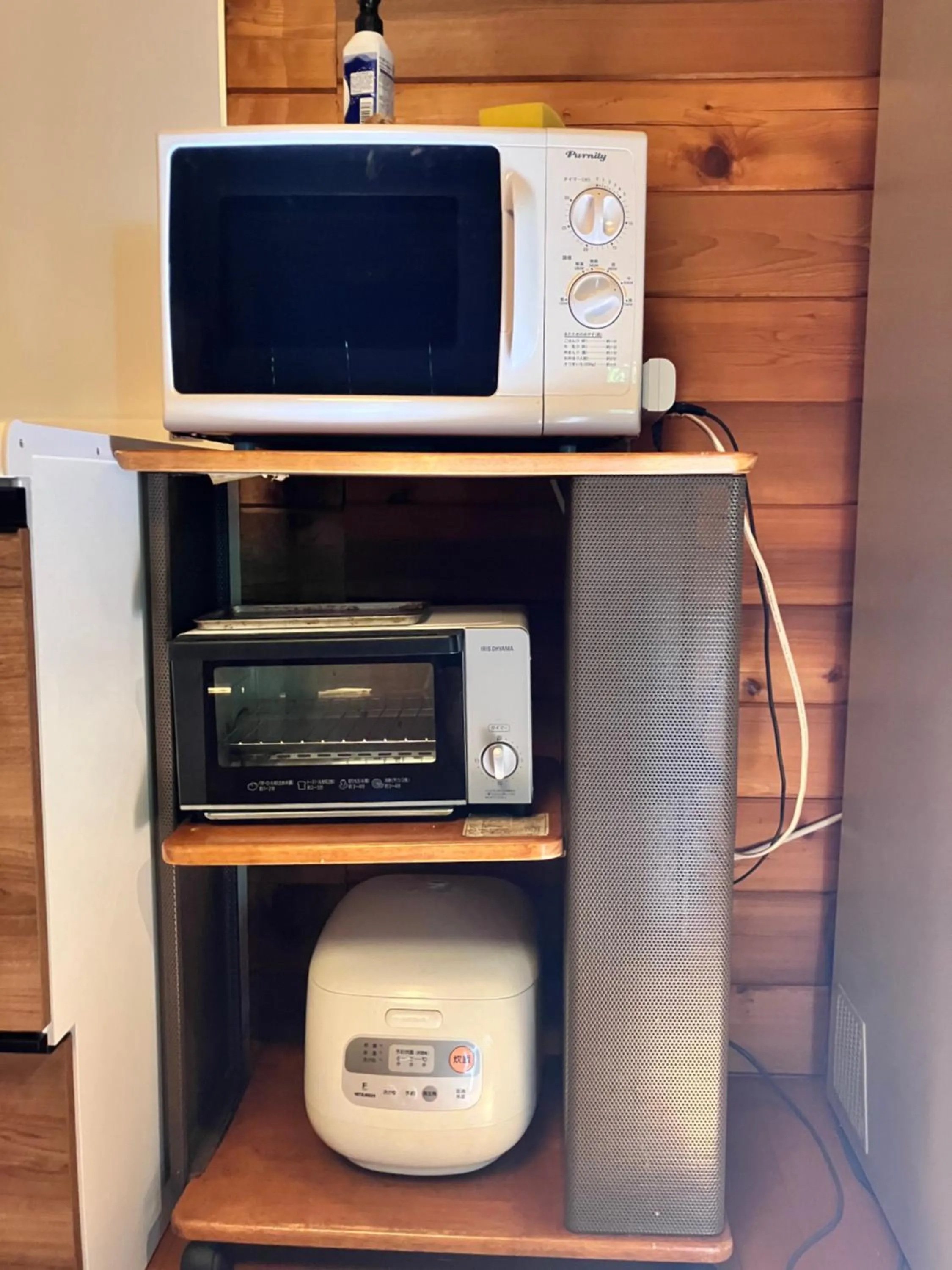 minibar in Hakuba Brownie Cottages