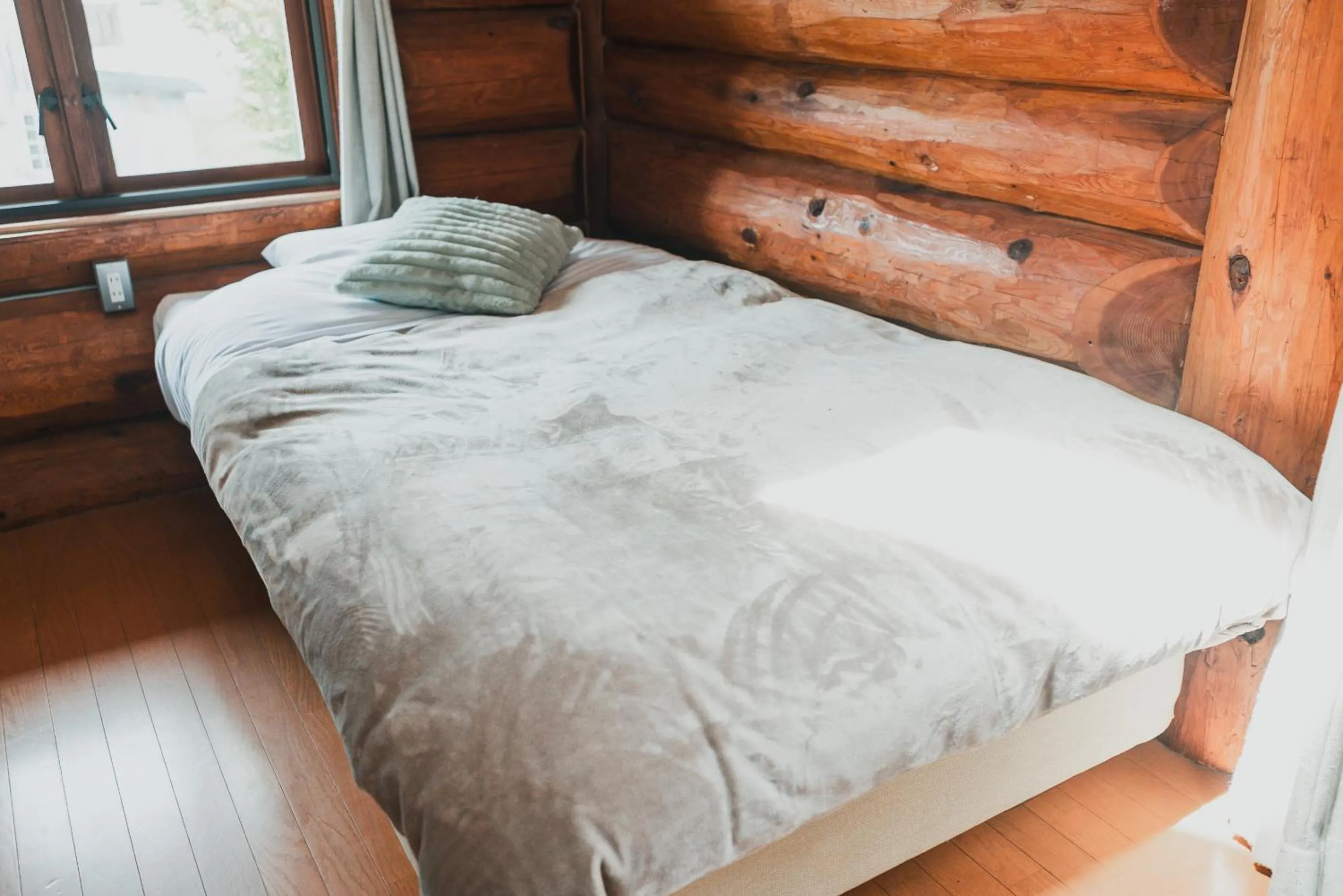 Photo of the whole room, Bed in Hakuba Brownie Cottages