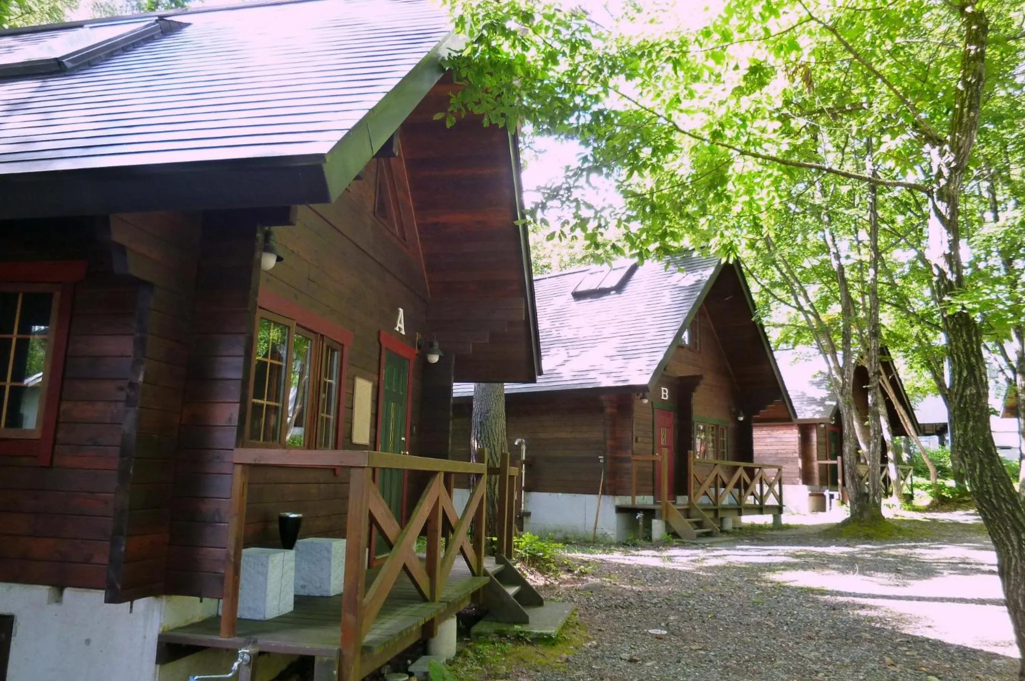 Property building in Hakuba Brownie Cottages