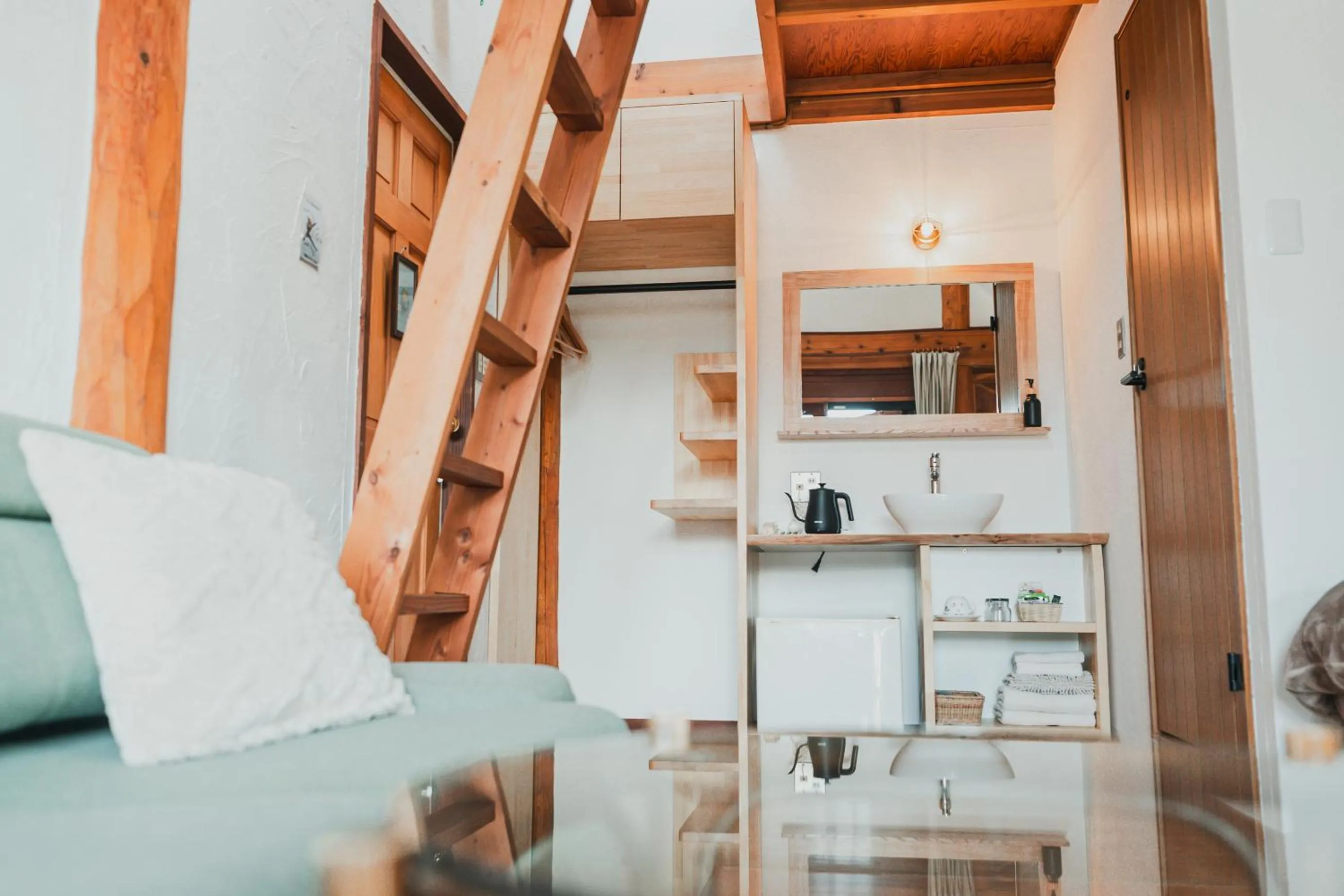 Photo of the whole room in Hakuba Brownie Cottages