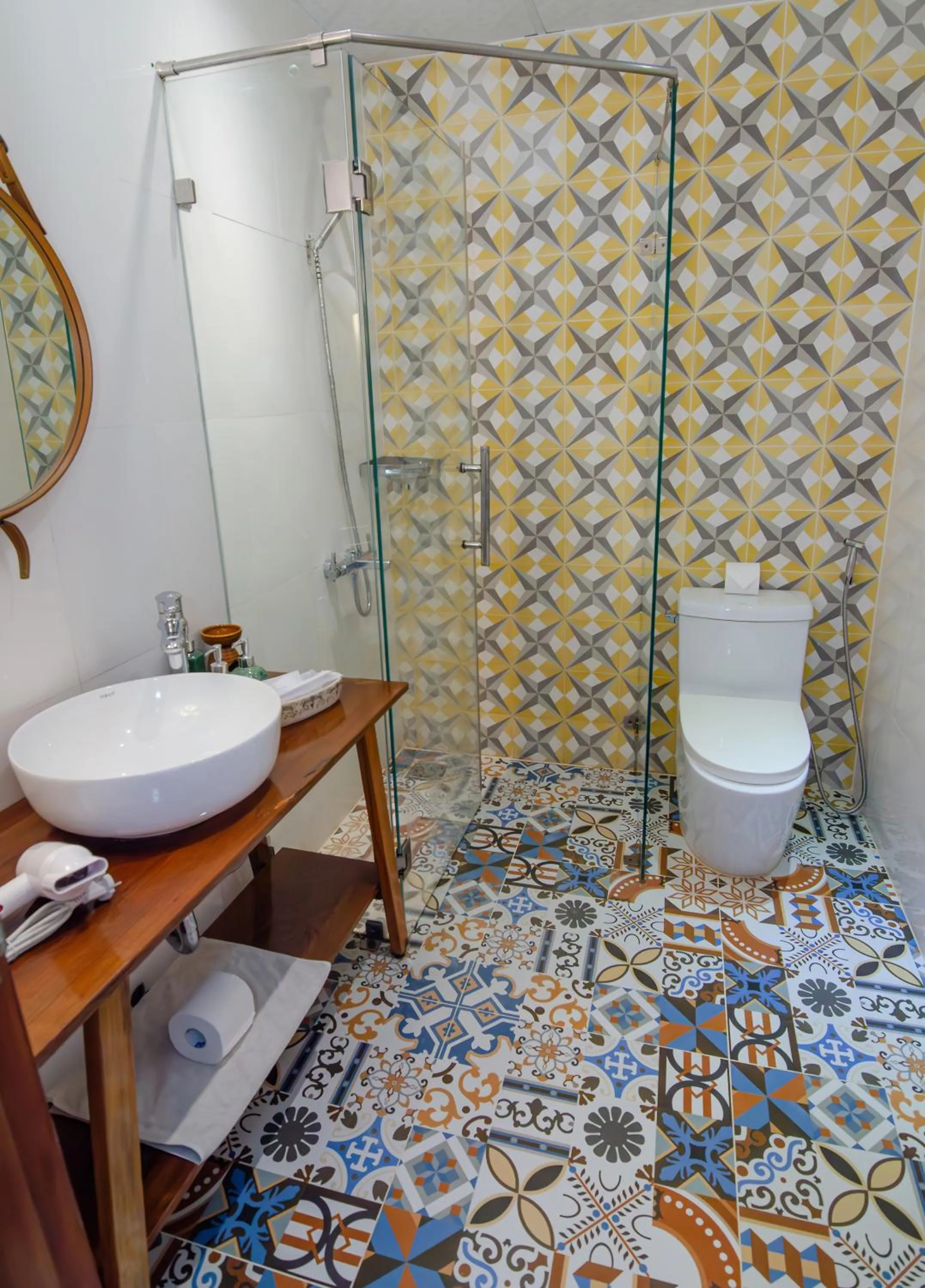 Bathroom in Hotel De Condor