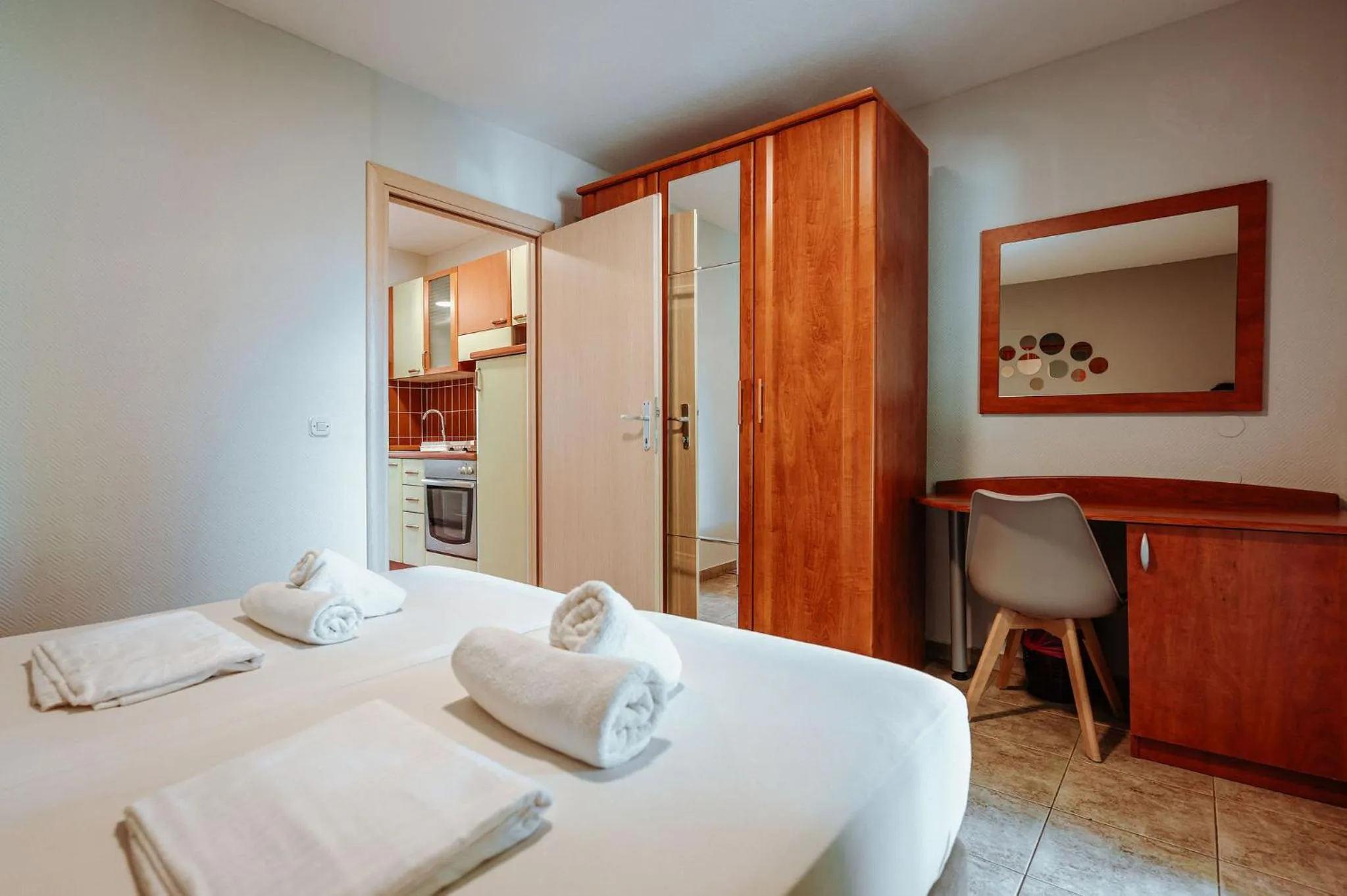 Bed in Matilde Beach Resort