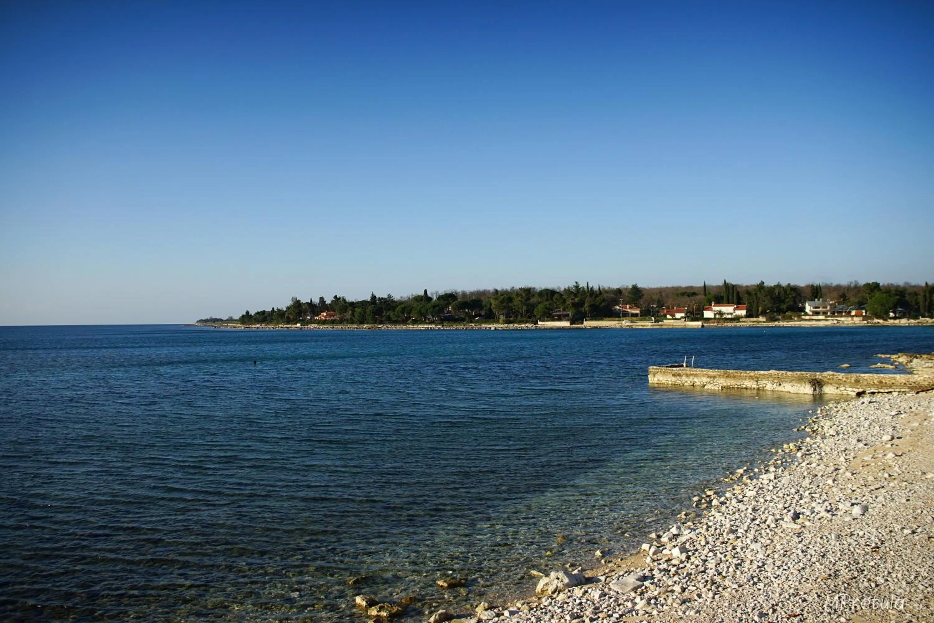 Beach in Apartments and Rooms Degra