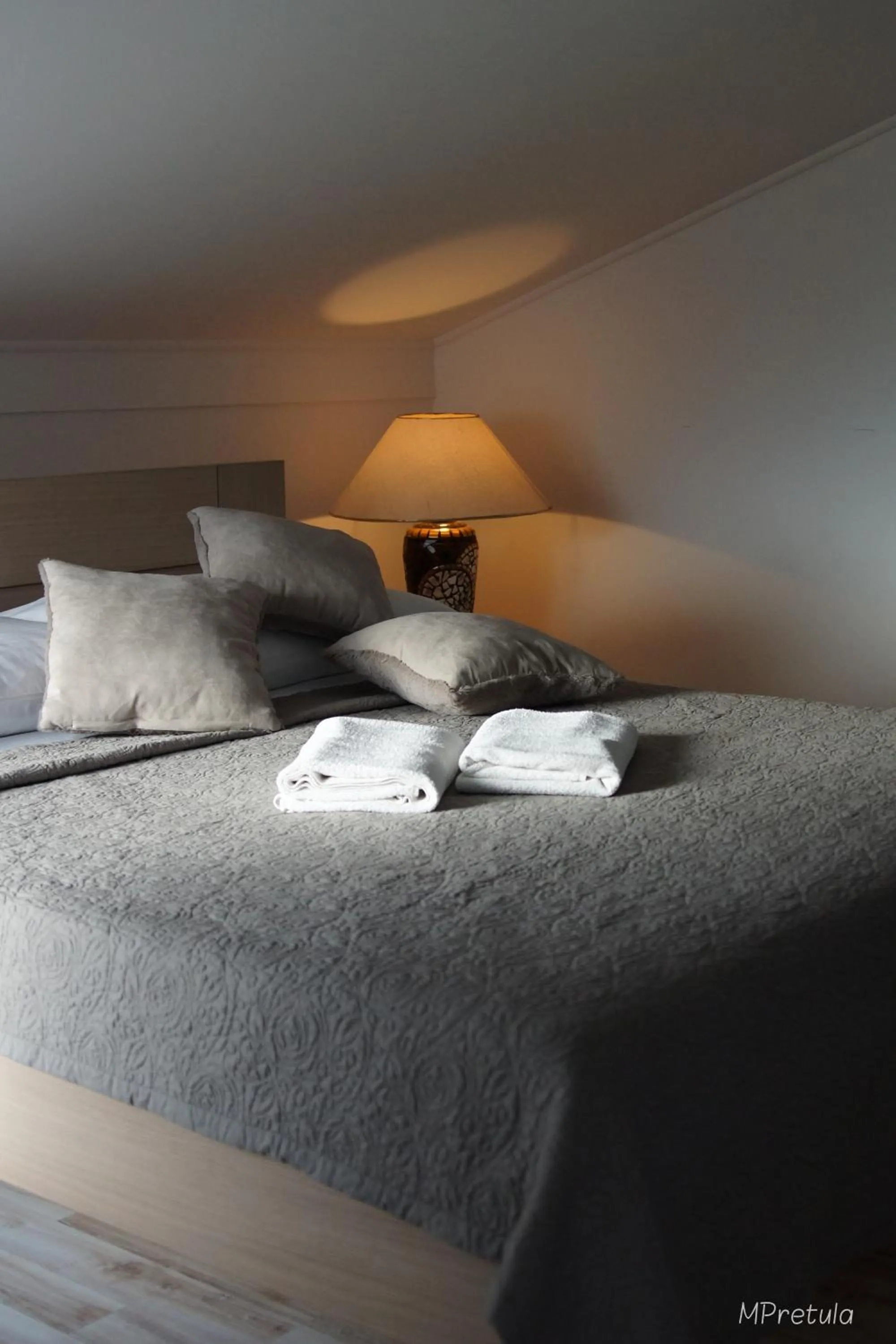 Bed in Apartments and Rooms Degra