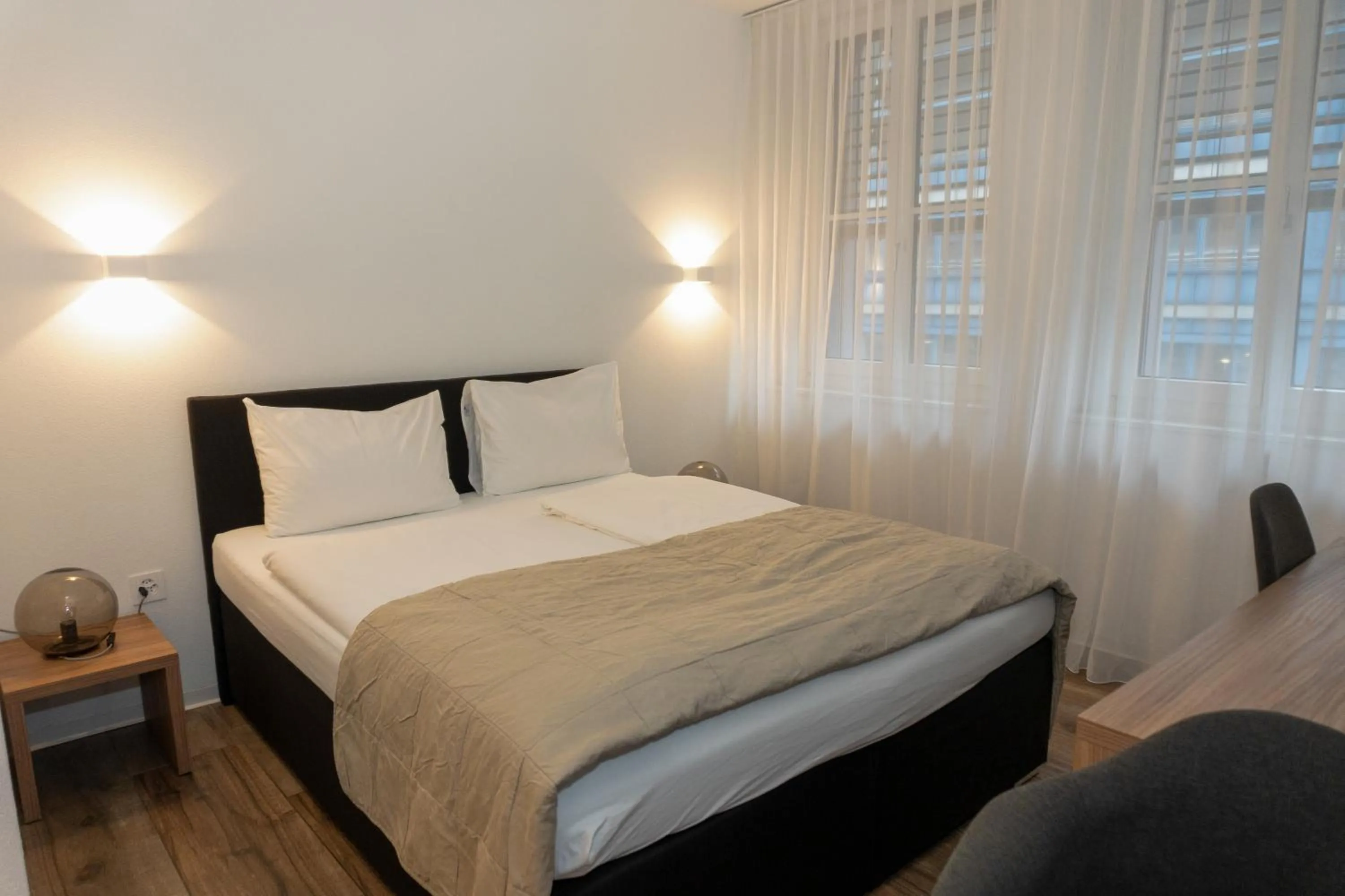 Bed in Hotel Work Life Residence am Bahnhof