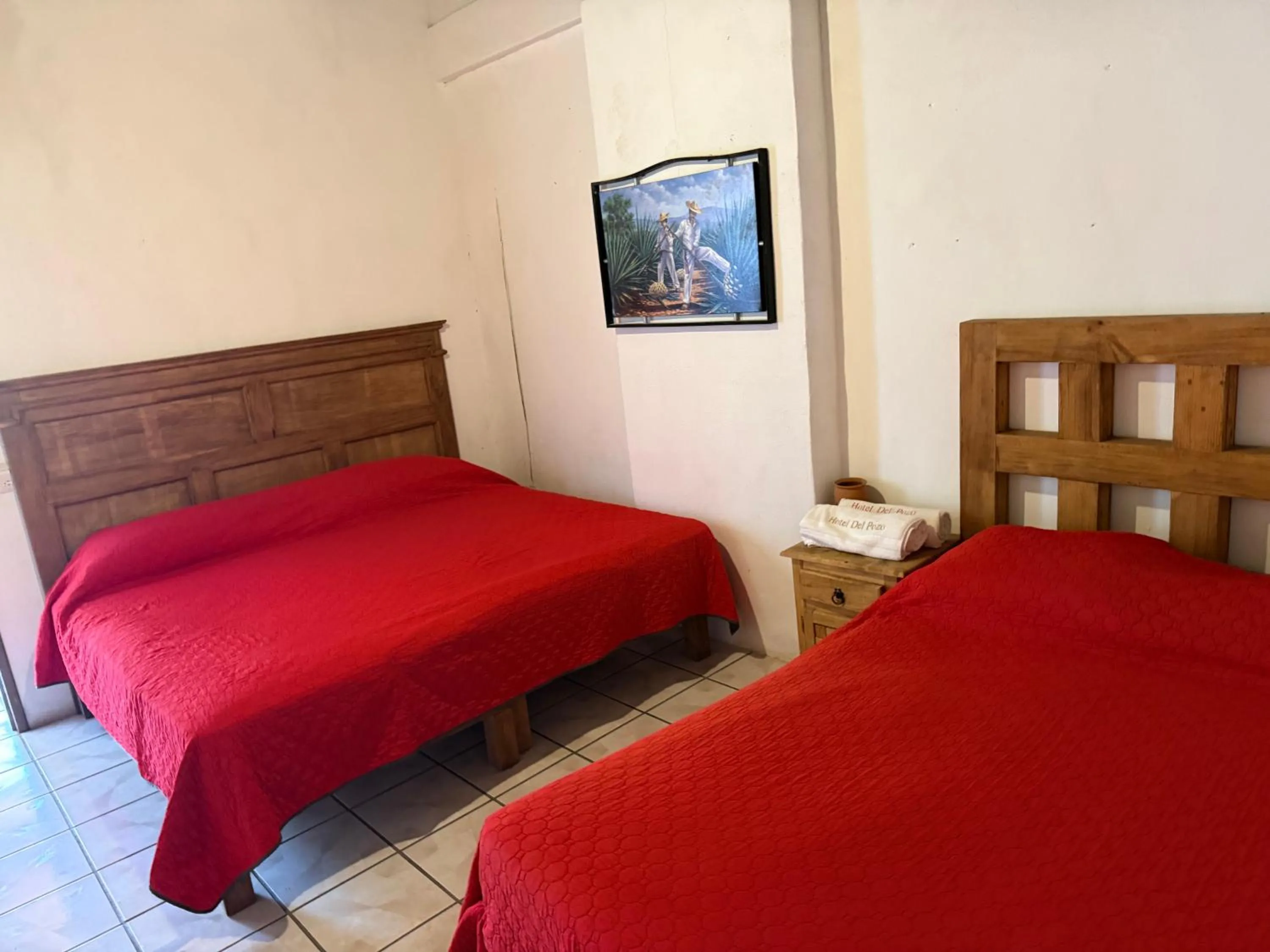 Bed in Hotel del Pozo