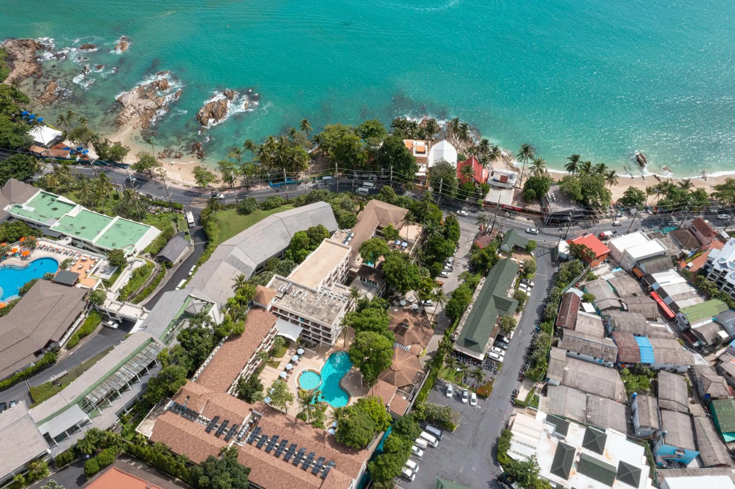 Property building in Patong Lodge Hotel - Thailand's Green Hotel Plus