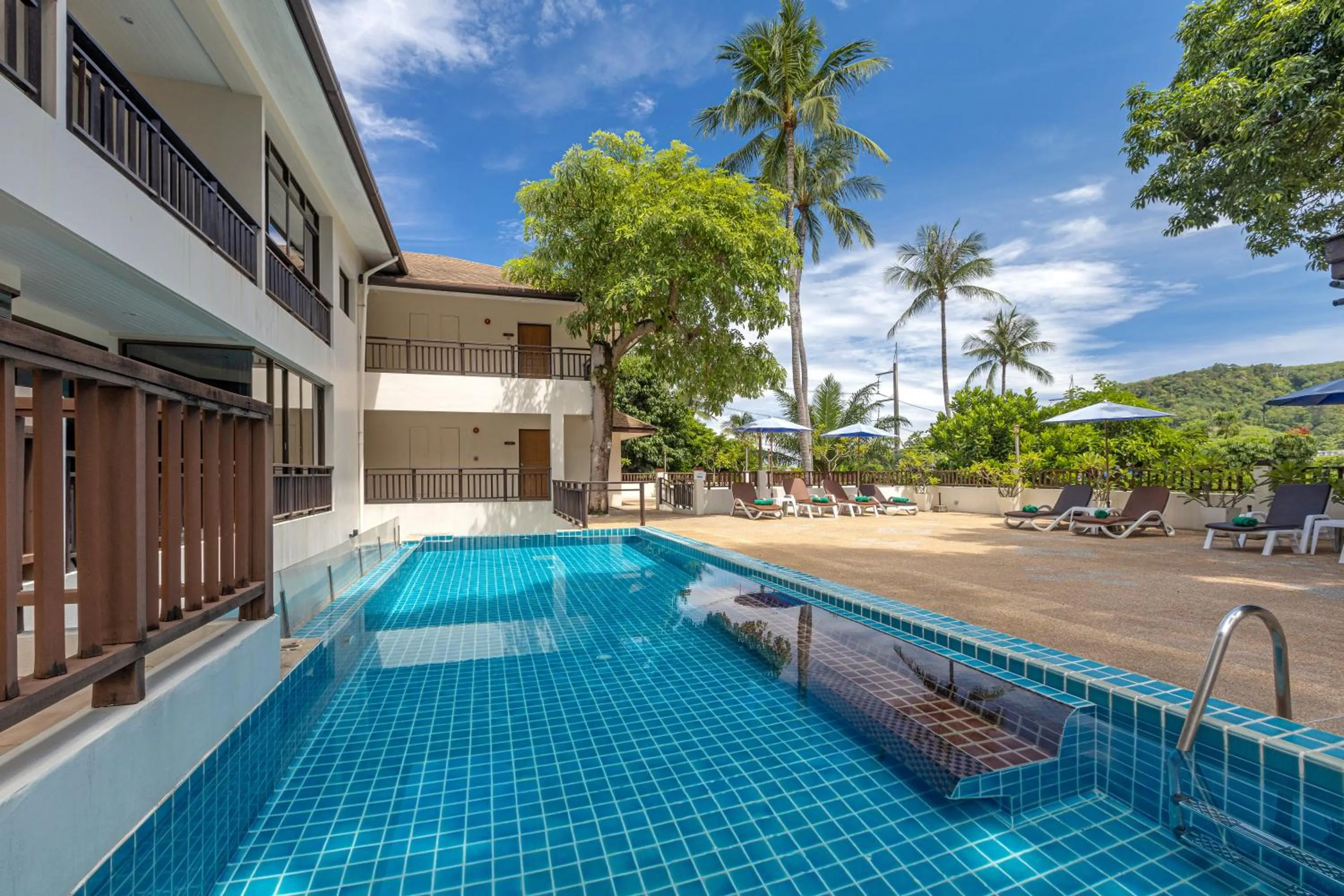 Swimming pool in Patong Lodge Hotel - Thailand's Green Hotel Plus