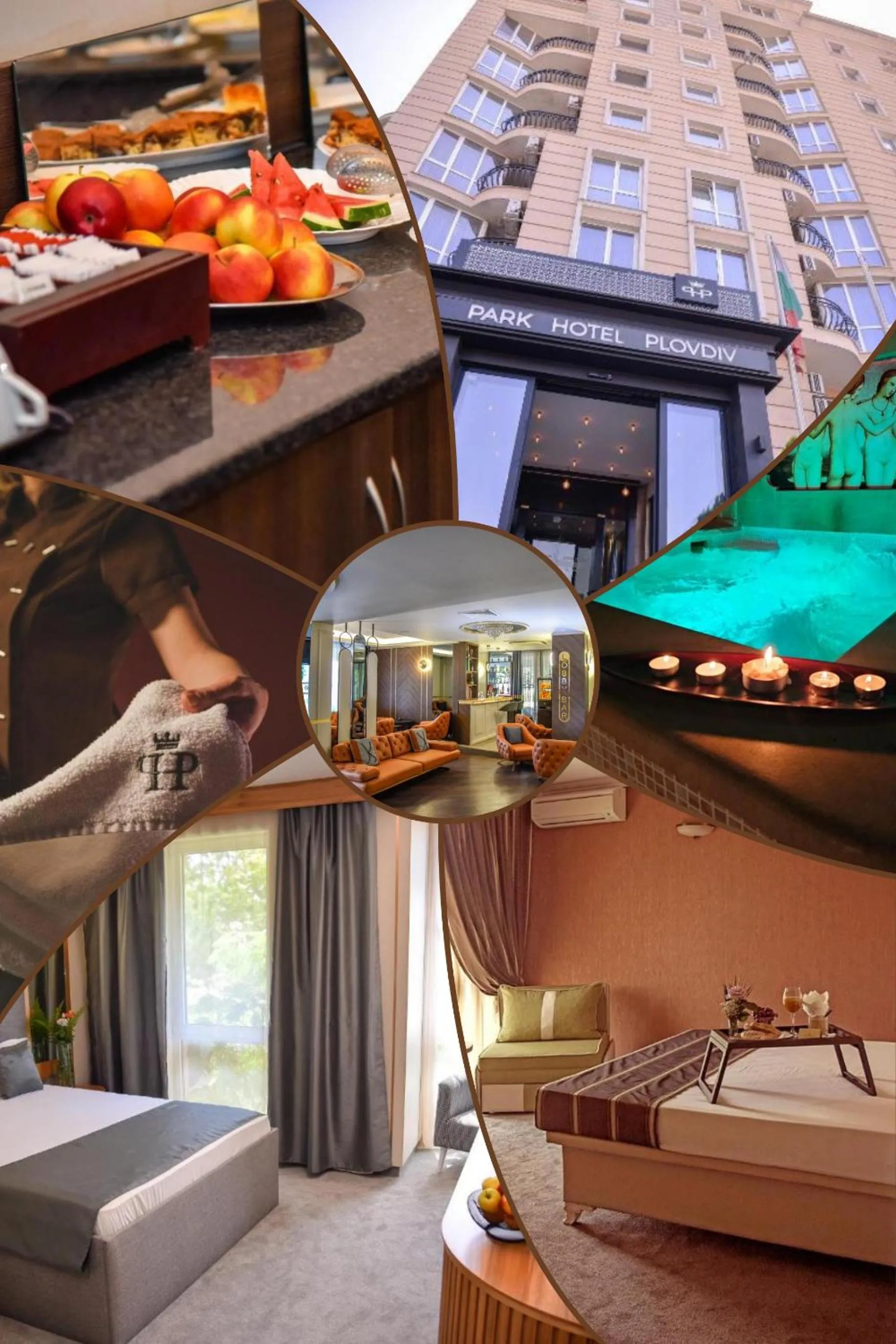 Property building in Park Hotel Plovdiv