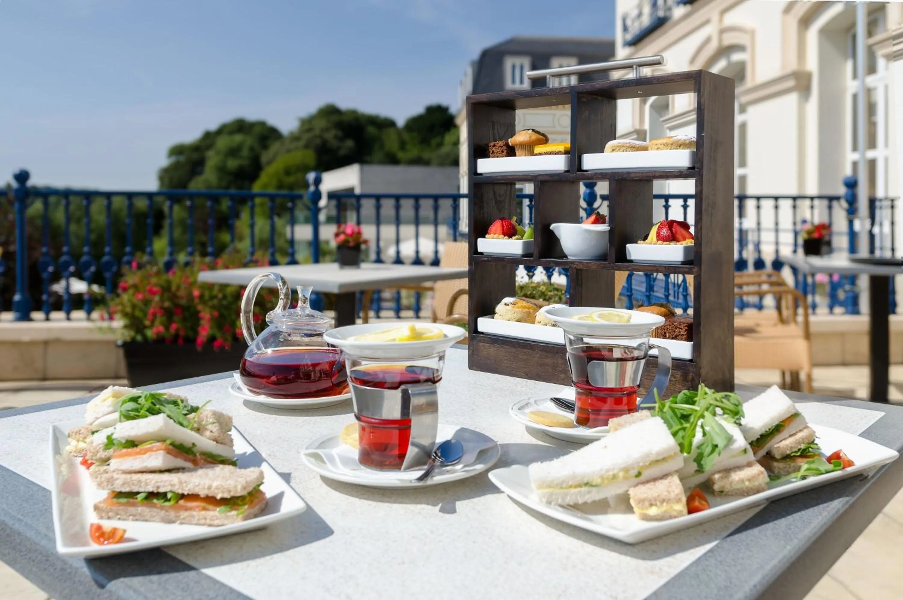Patio in Hotel de France