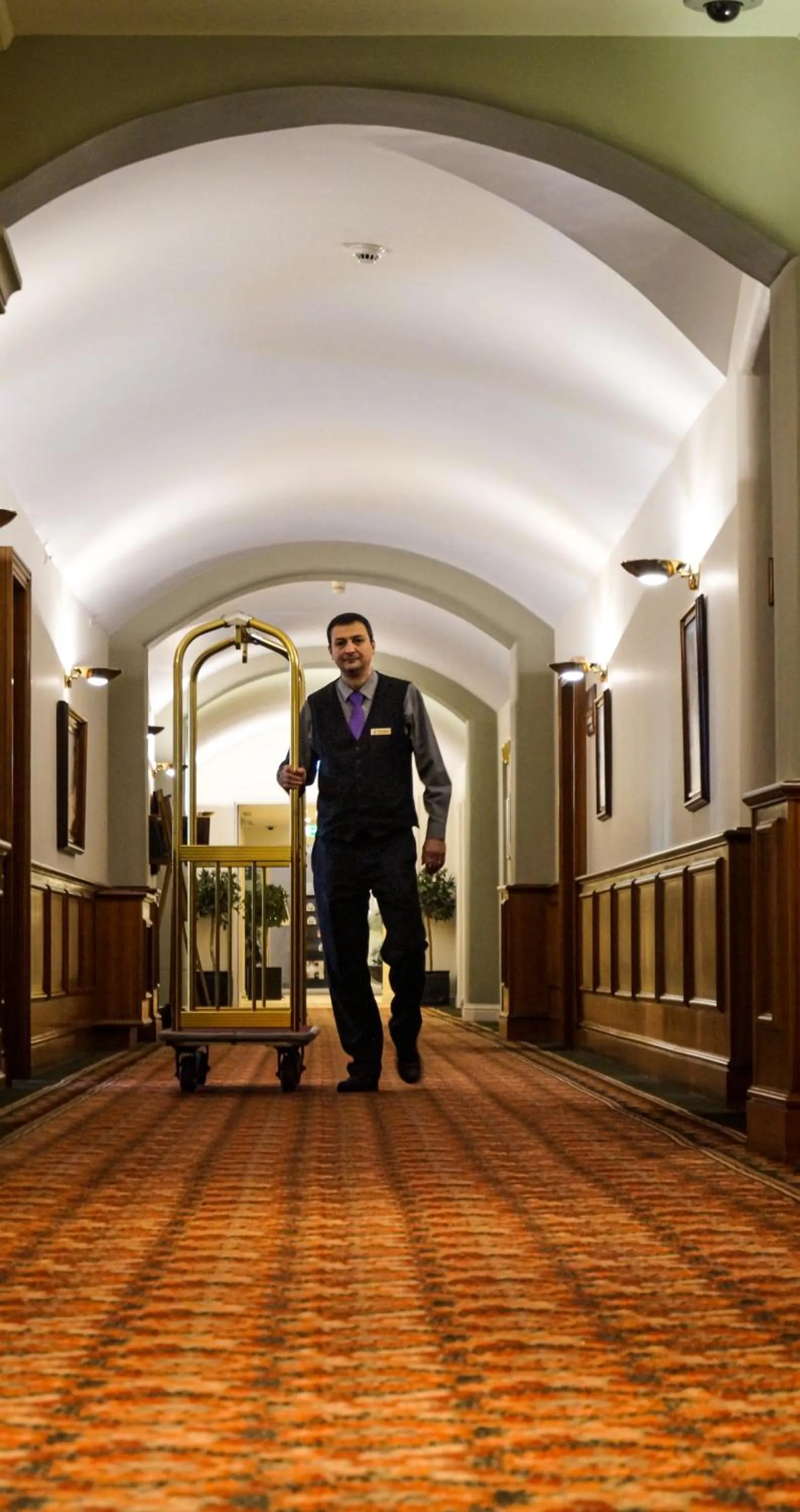 Lobby or reception in Hotel de France