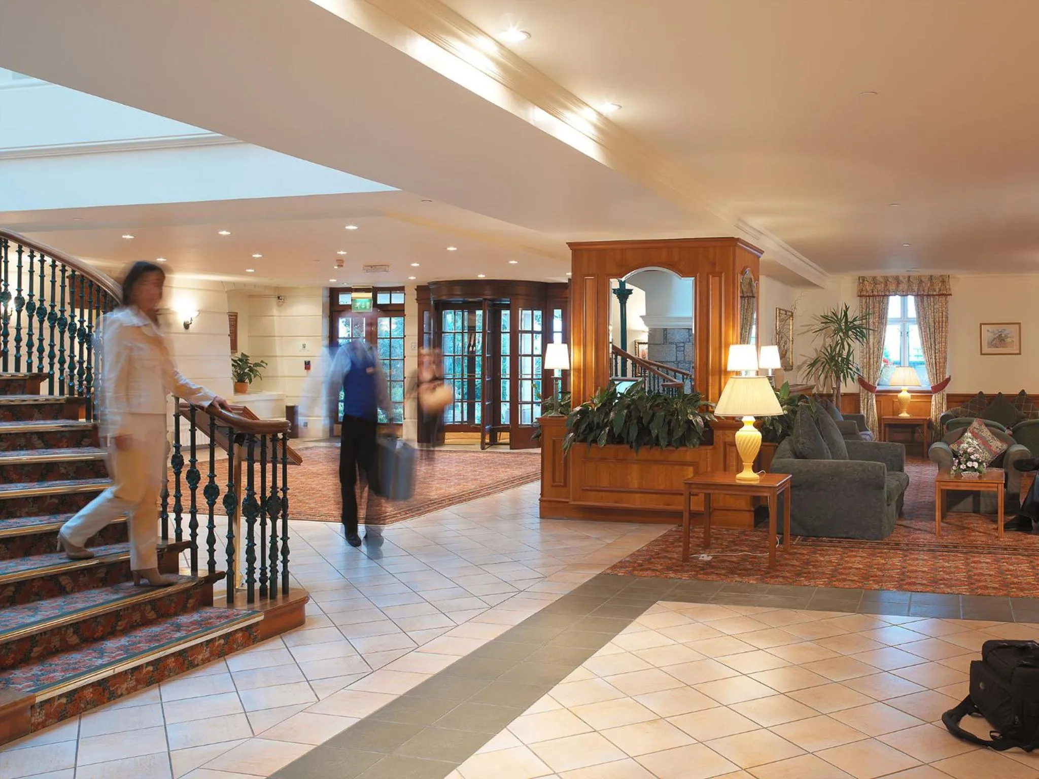 Lobby or reception in Hotel de France