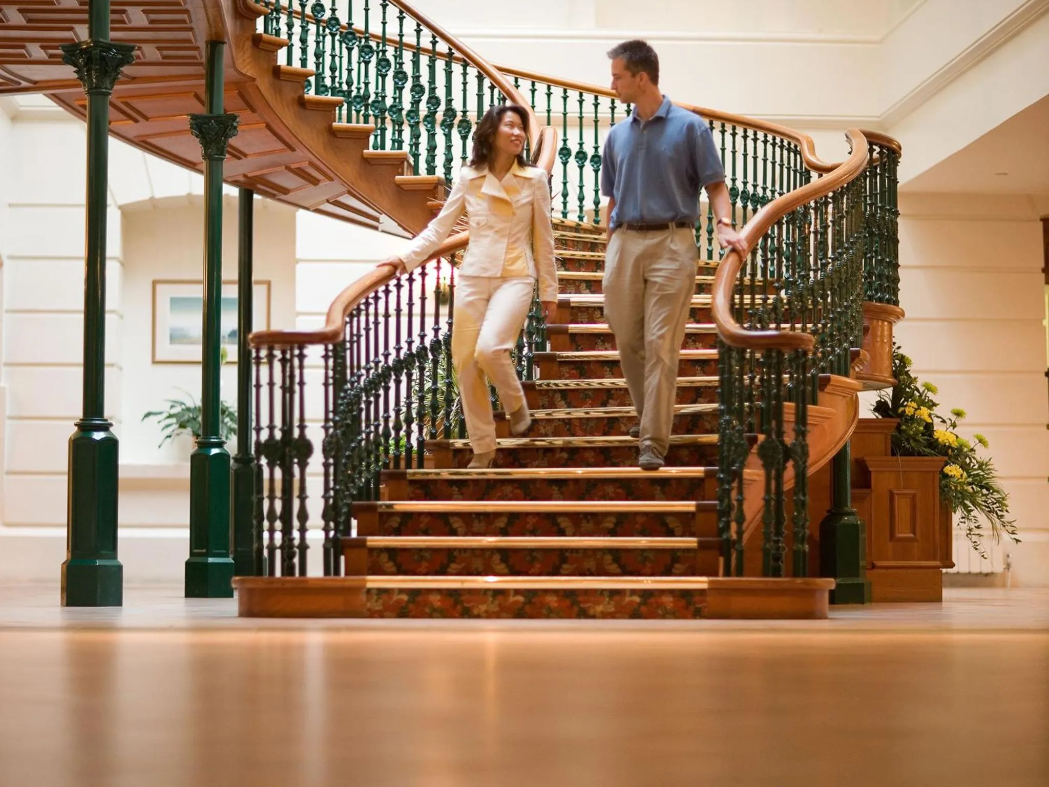 People in Hotel de France