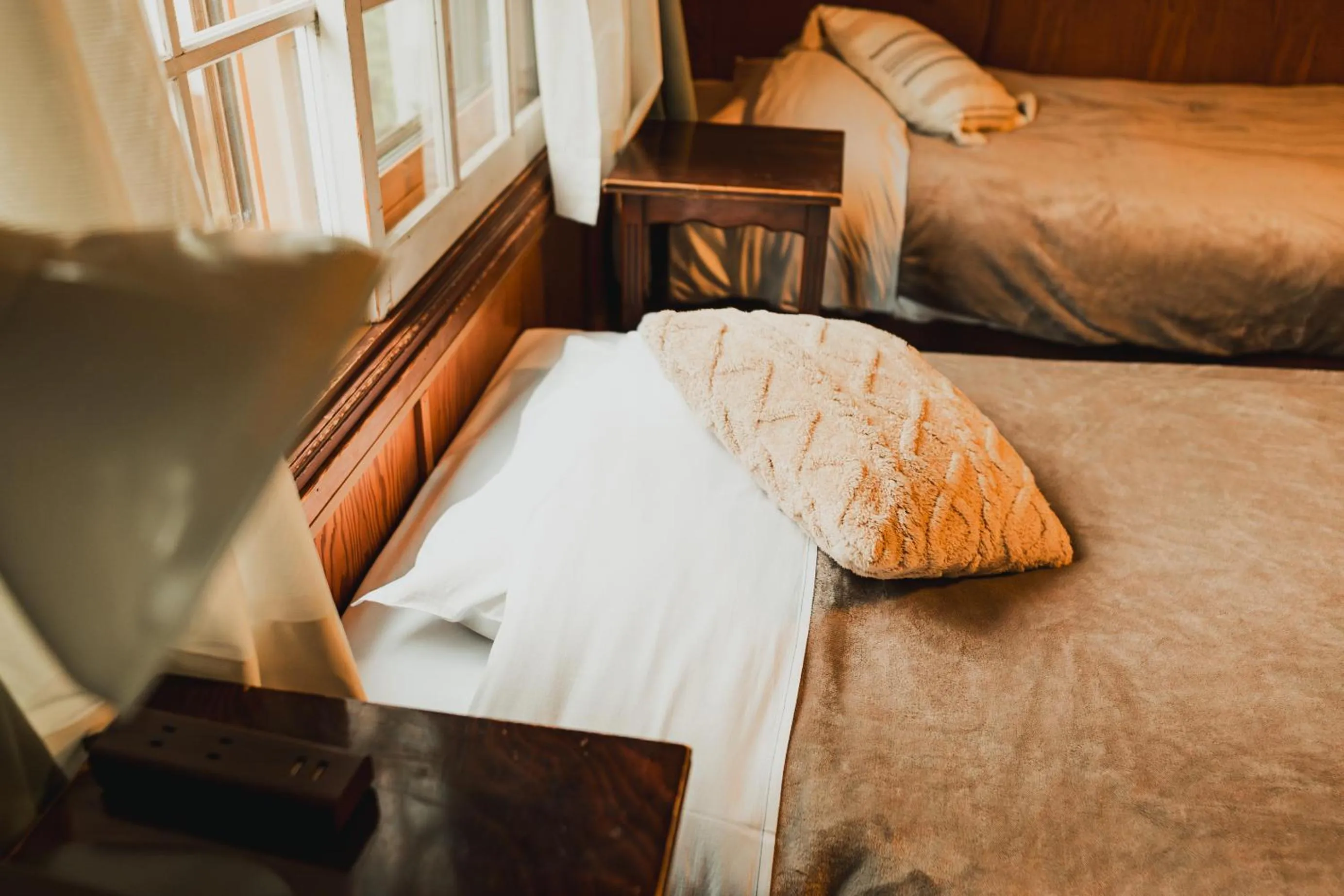 Photo of the whole room, Bed in Hakuba Pension & Log Hotel Meteor