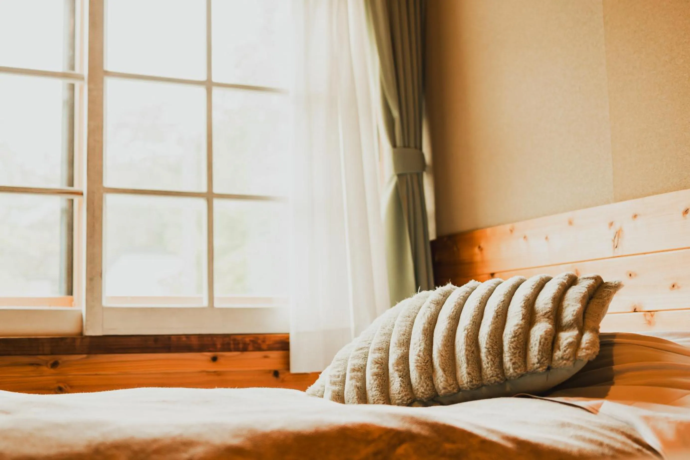 Photo of the whole room, Bed in Hakuba Pension & Log Hotel Meteor