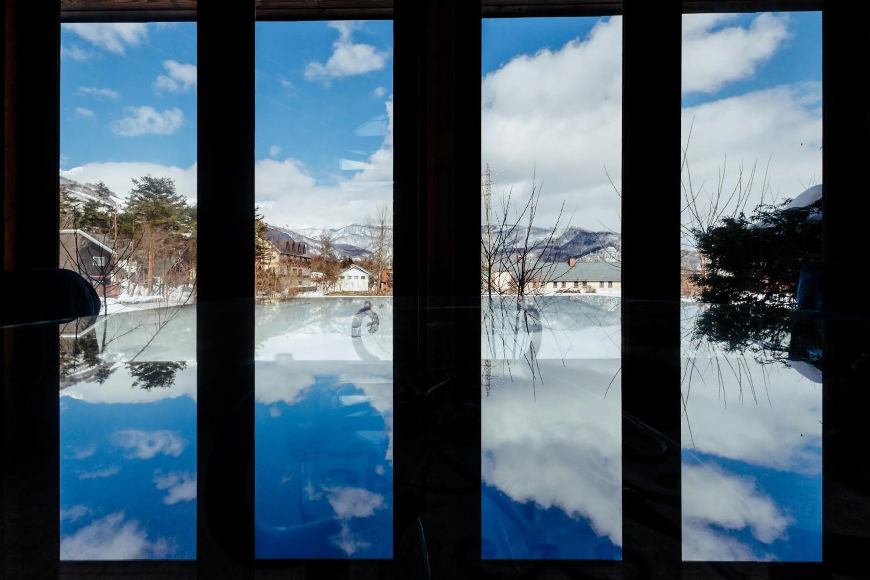 View (from property/room) in Hakuba Pension & Log Hotel Meteor