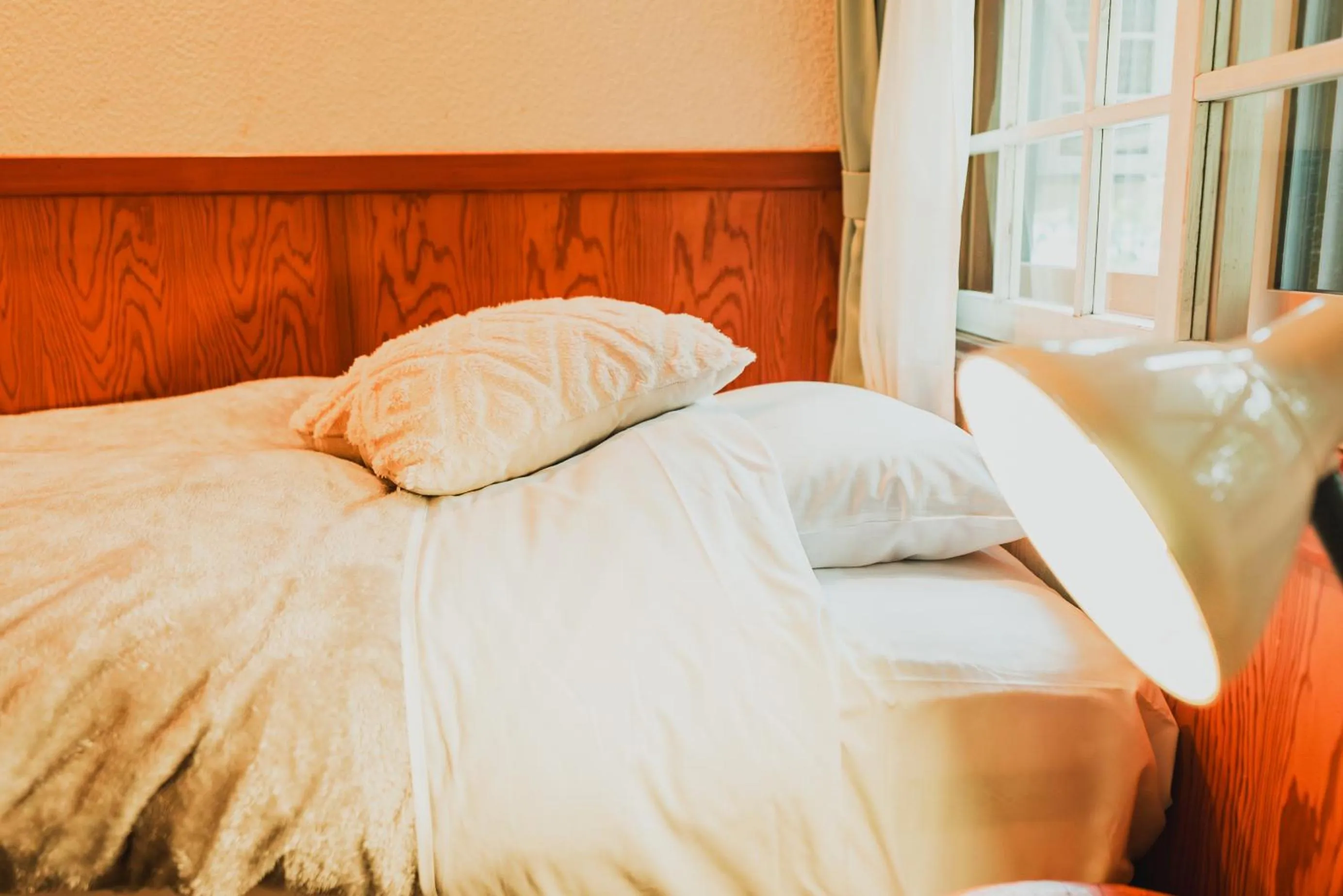 Photo of the whole room, Bed in Hakuba Pension & Log Hotel Meteor