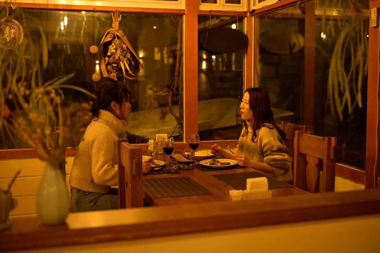 Restaurant/places to eat in Hakuba Pension & Log Hotel Meteor