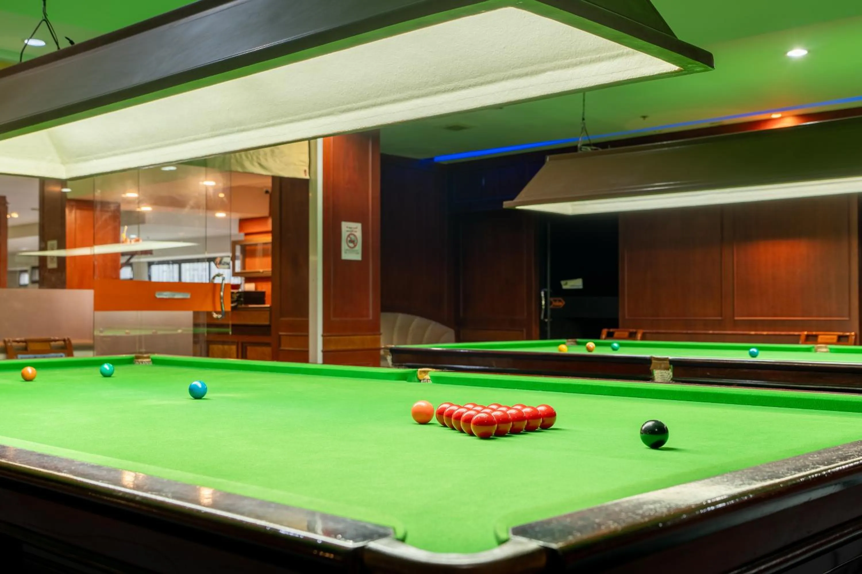 Billiard in Summit Pavilion Hotel