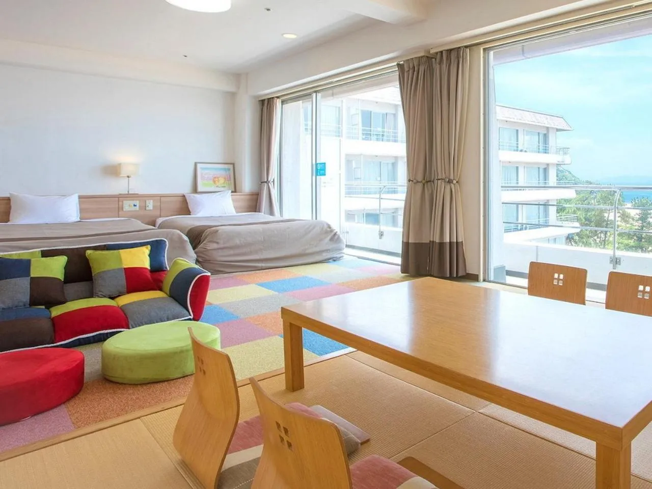 Photo of the whole room, Bed in Diamond Setouchi Marine Hotel