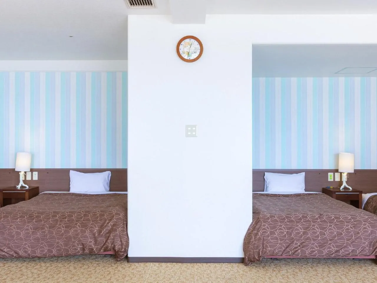 Bed in Diamond Setouchi Marine Hotel