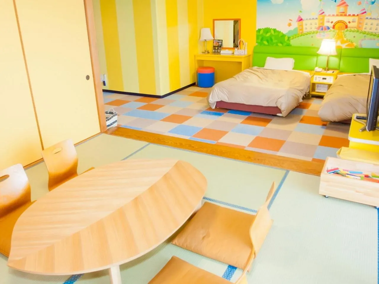 Bed in Diamond Setouchi Marine Hotel