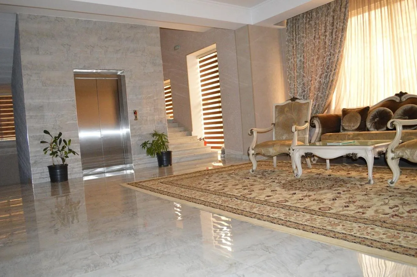 Living room in Paradise Hotel Baku