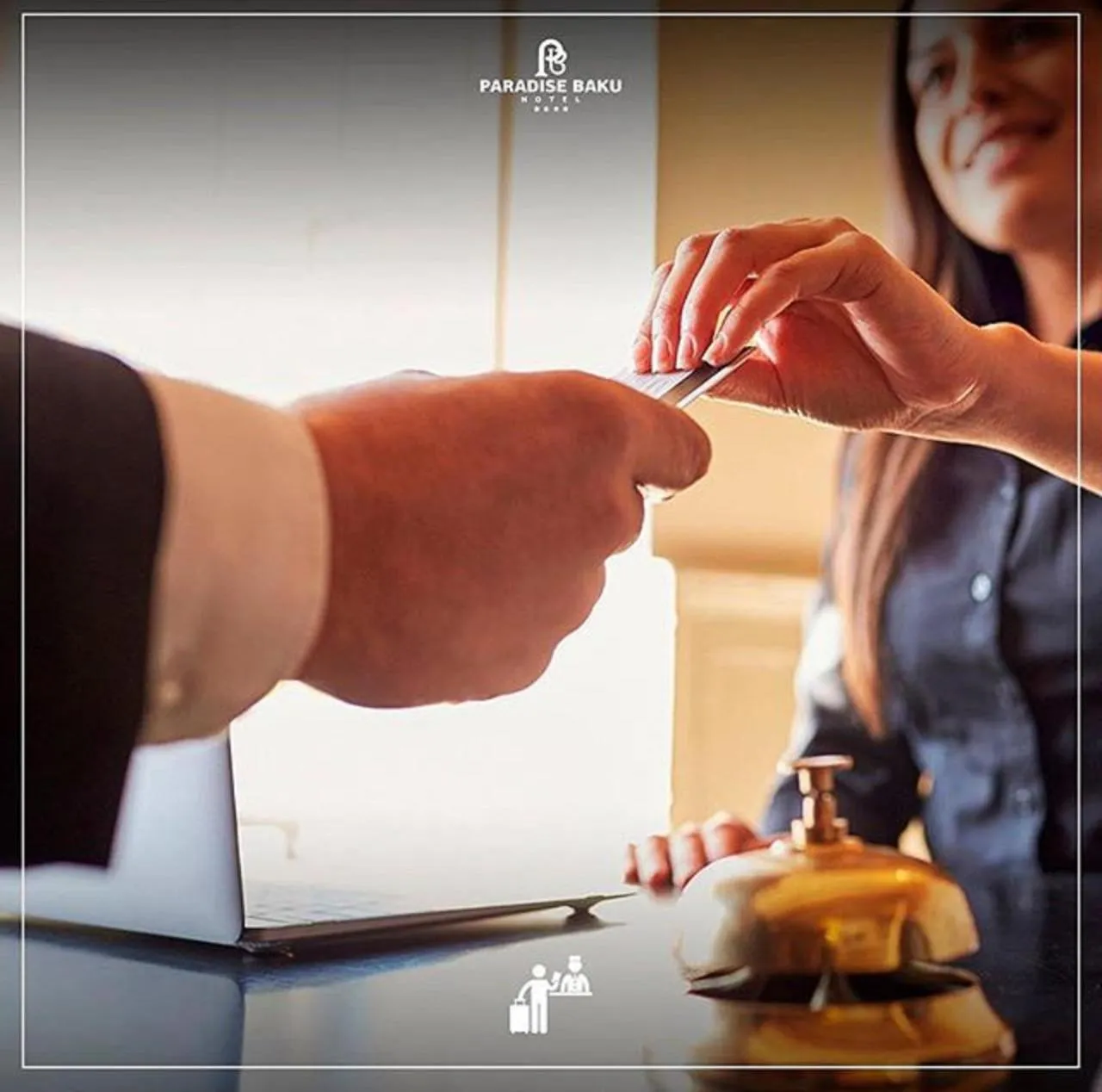 Lobby or reception in Paradise Hotel Baku