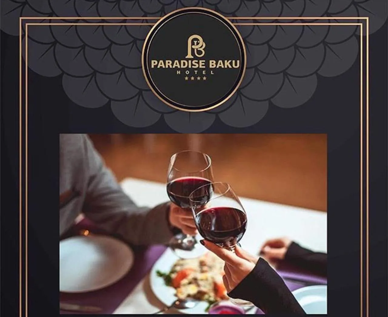 Restaurant/places to eat in Paradise Hotel Baku