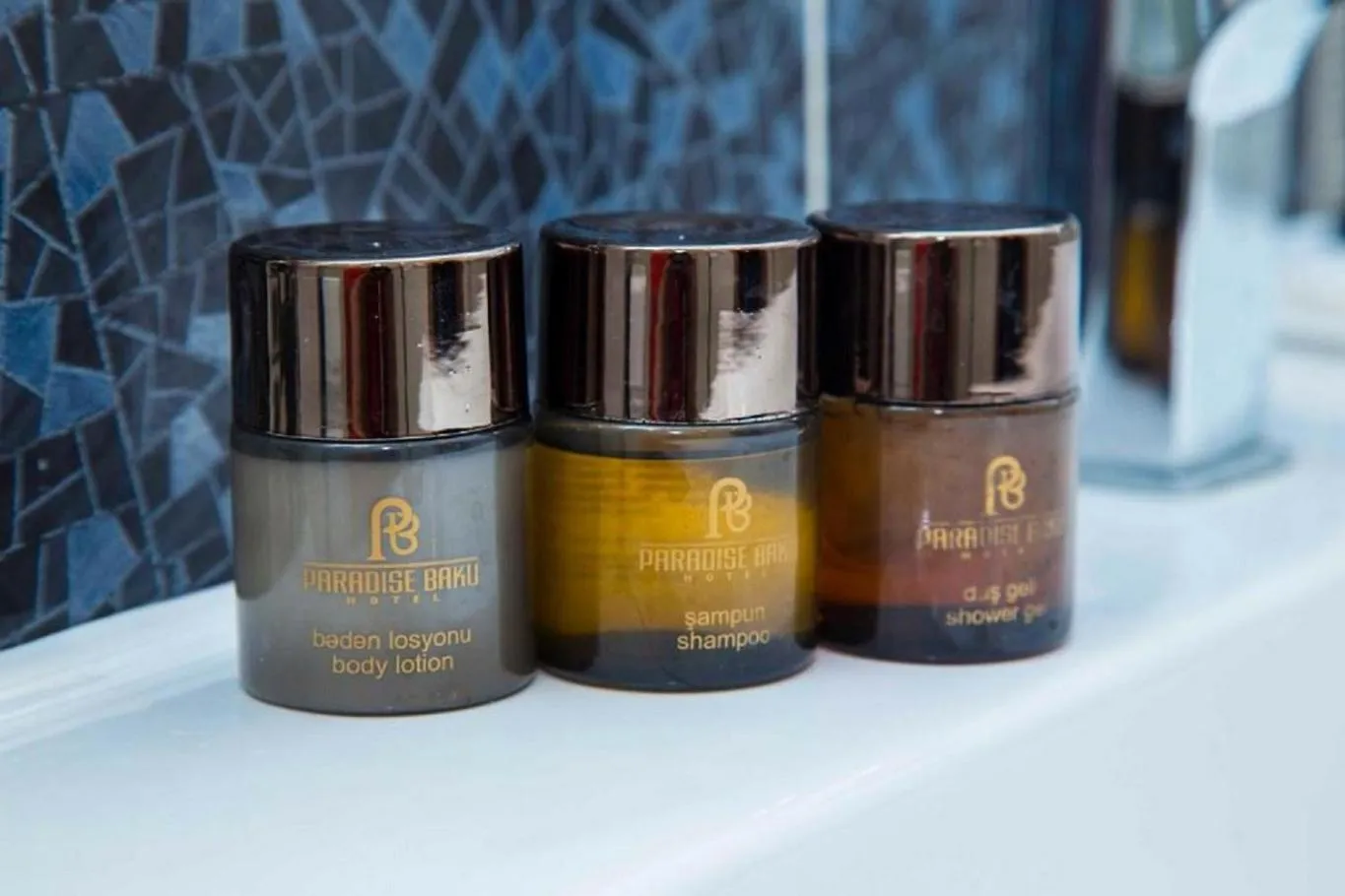 Bathroom in Paradise Hotel Baku