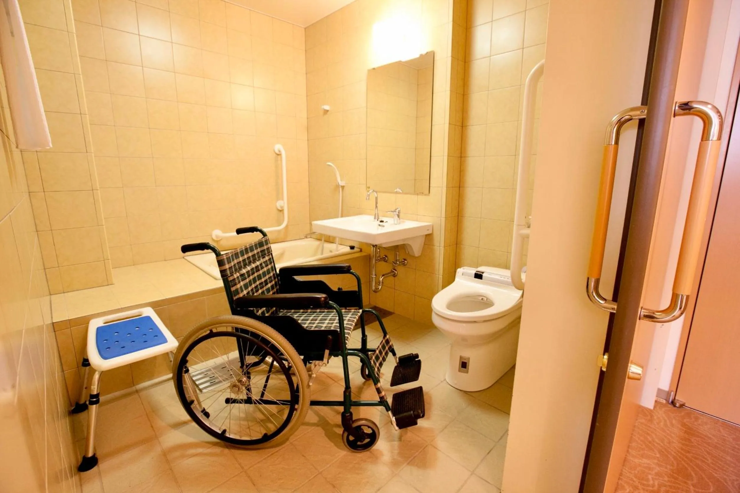 Toilet in Hotel Kitano Plaza Rokkoso