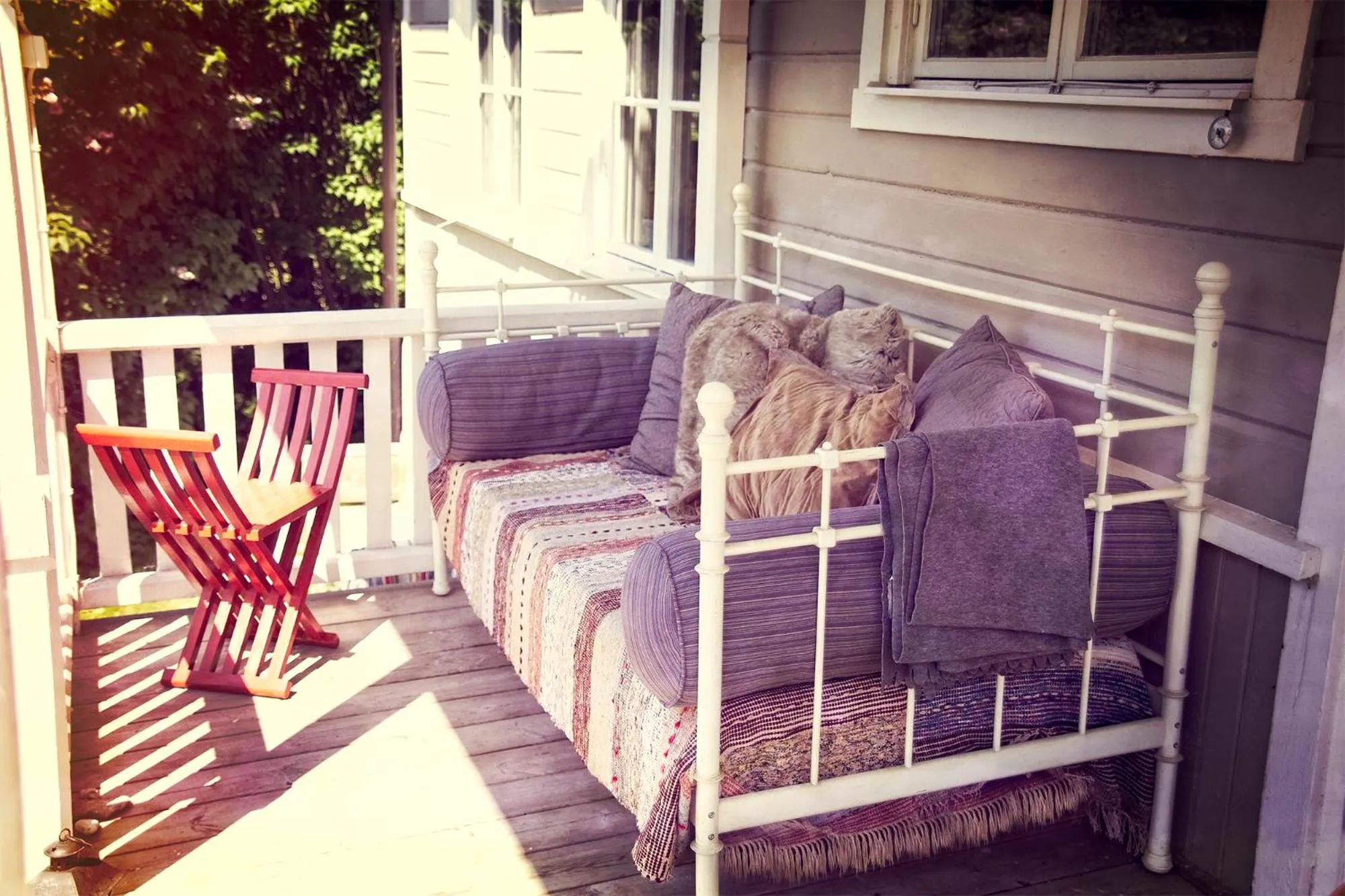 Patio in Three Pheasants Boutique Bed and Breakfast
