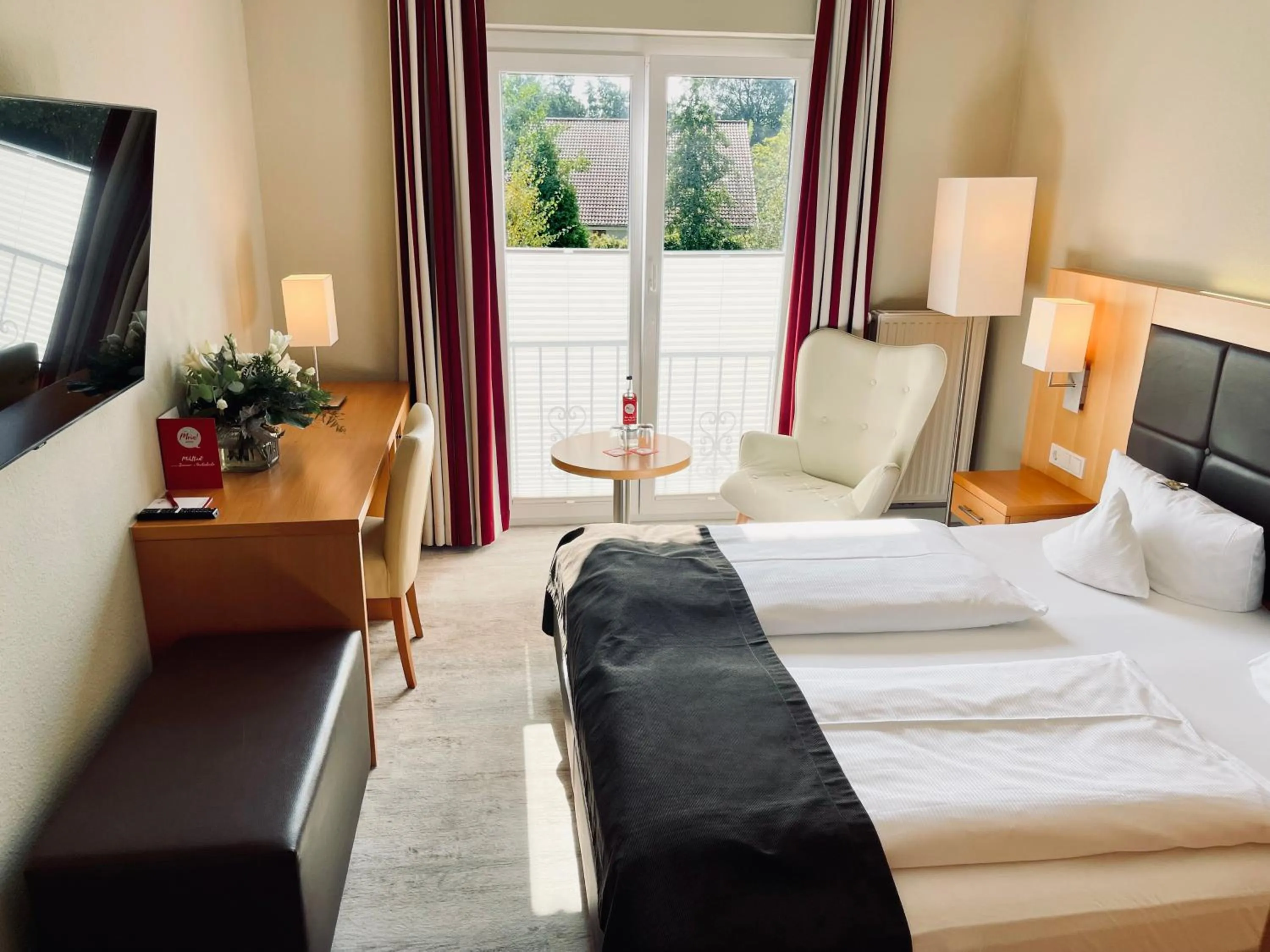 Bed in Moin Hotel Cuxhaven