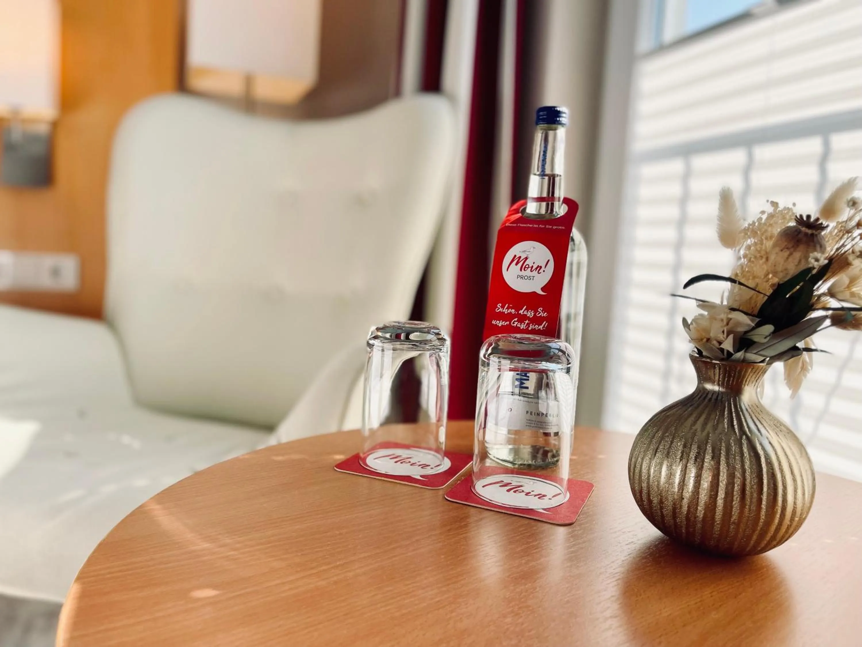 Food and drinks in Moin Hotel Cuxhaven