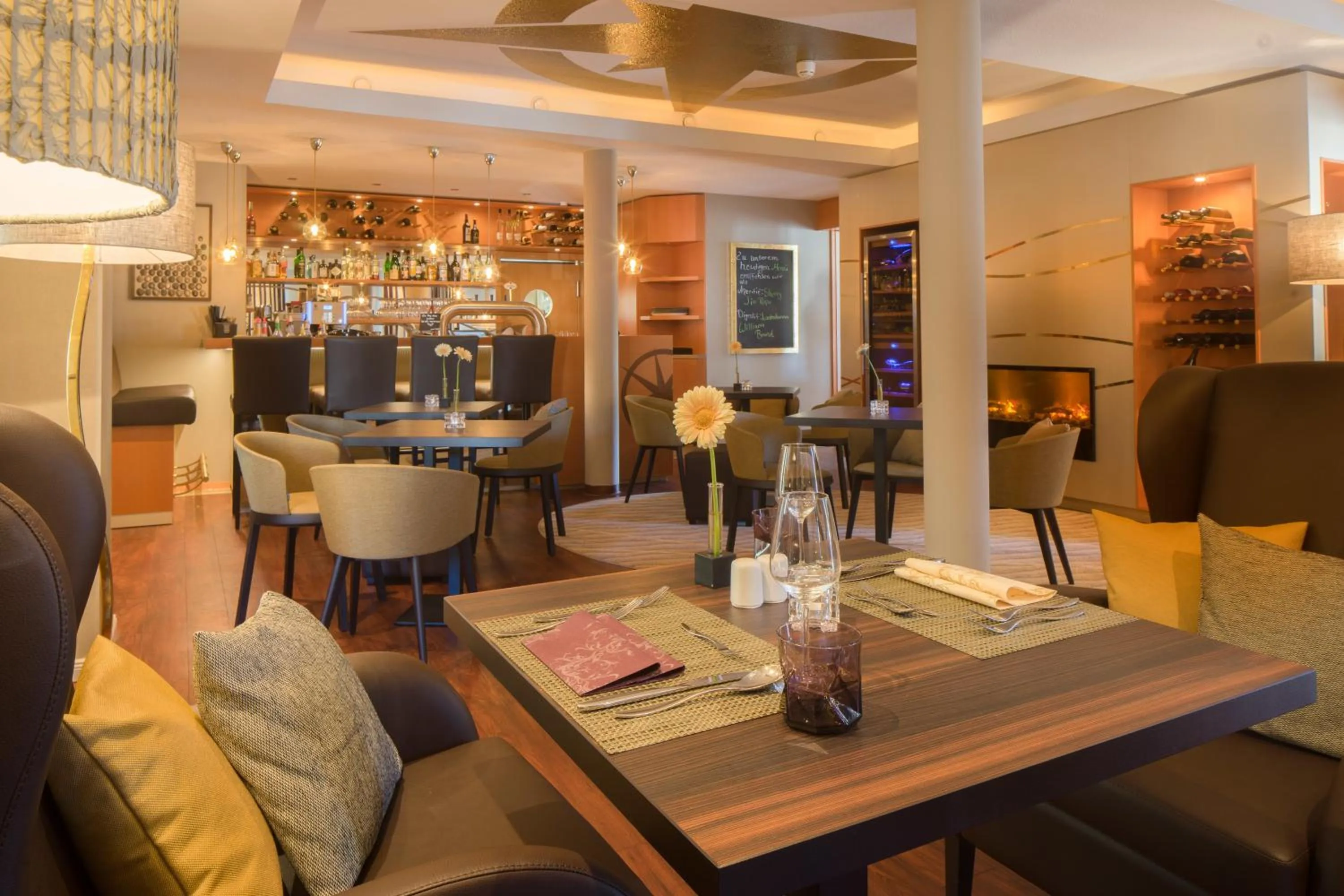 Lounge or bar in Moin Hotel Cuxhaven
