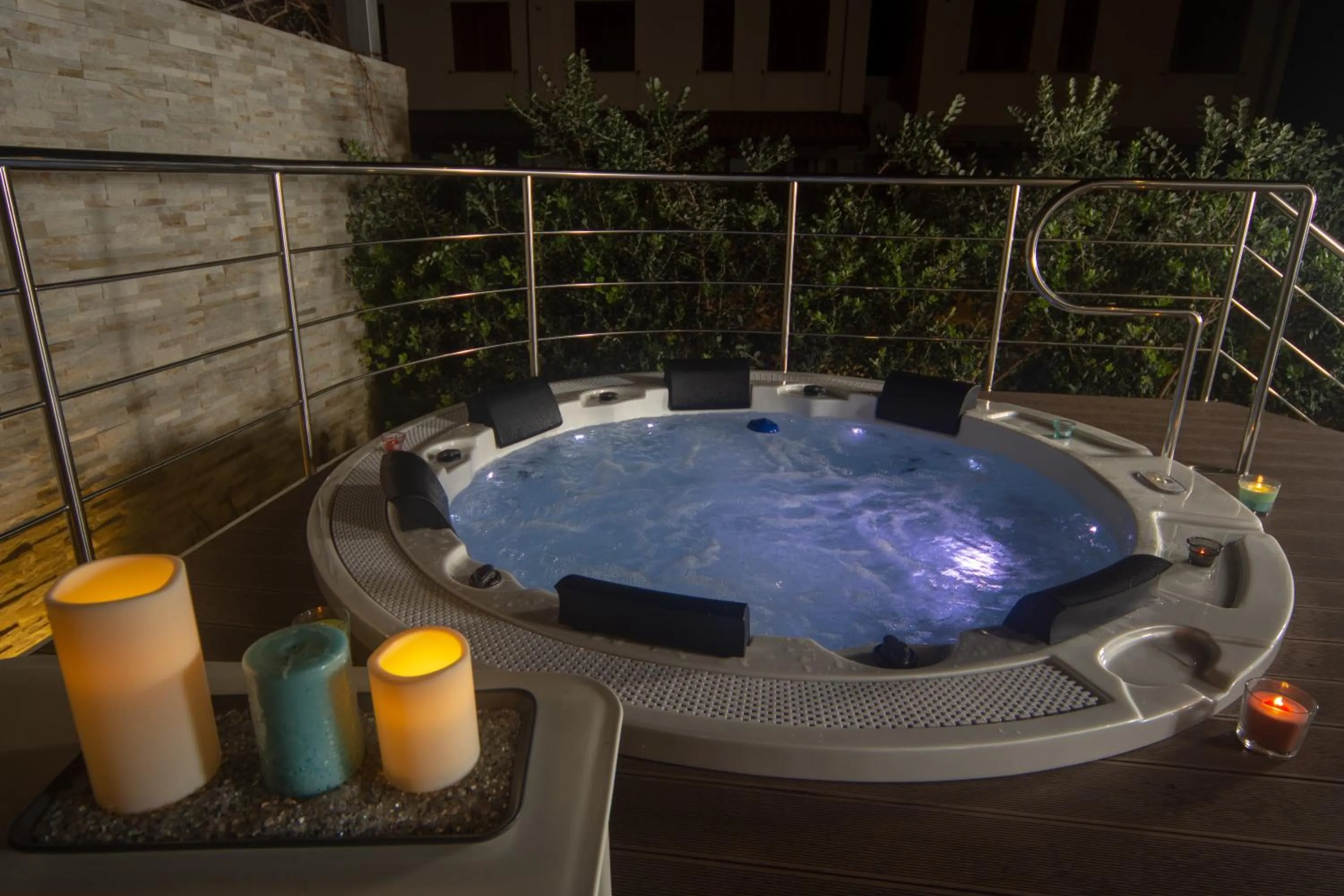 Sauna in B&B Aloe Comfort Rooms