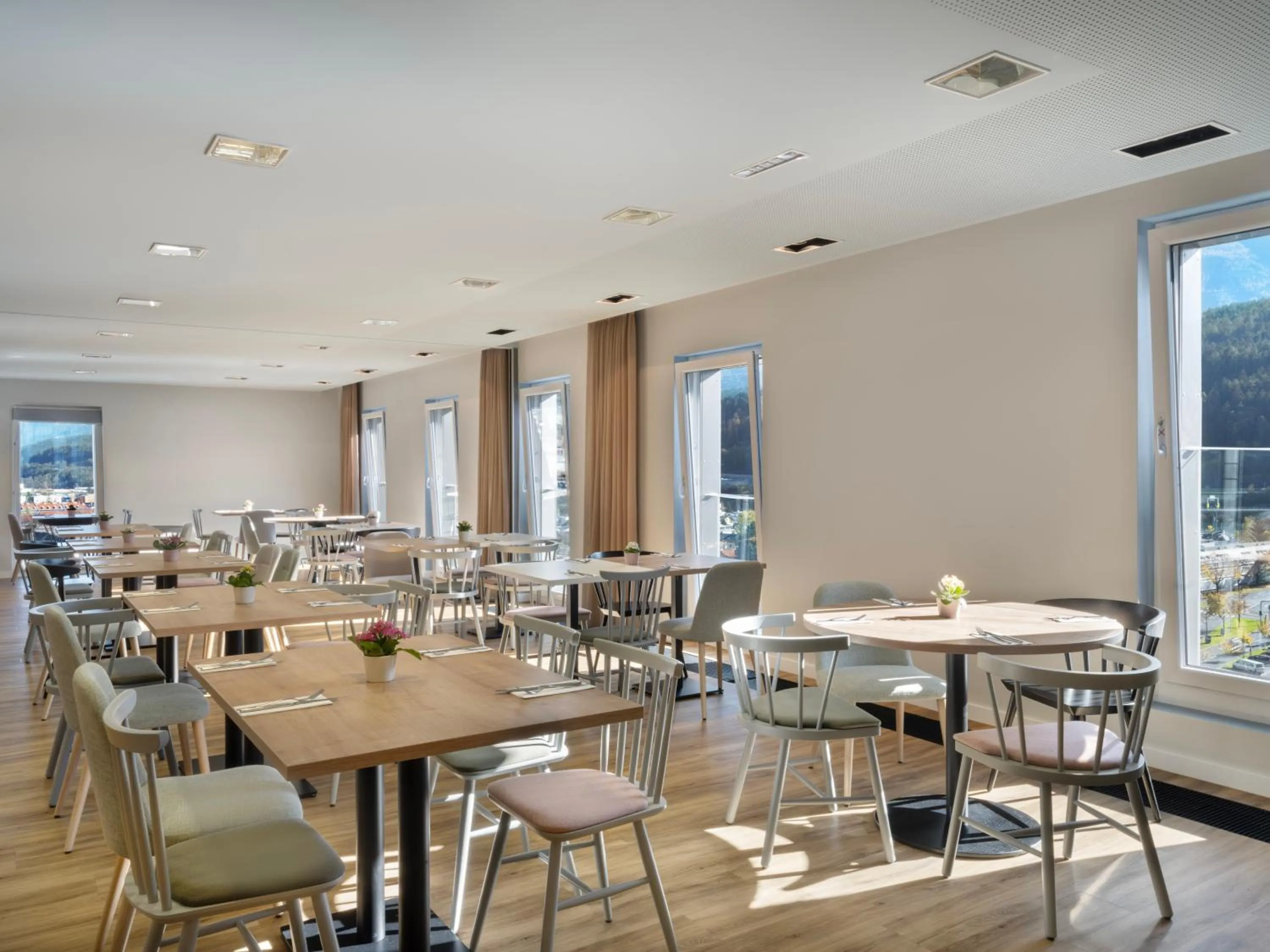 Buffet breakfast in Hilton Garden Inn Innsbruck Tivoli