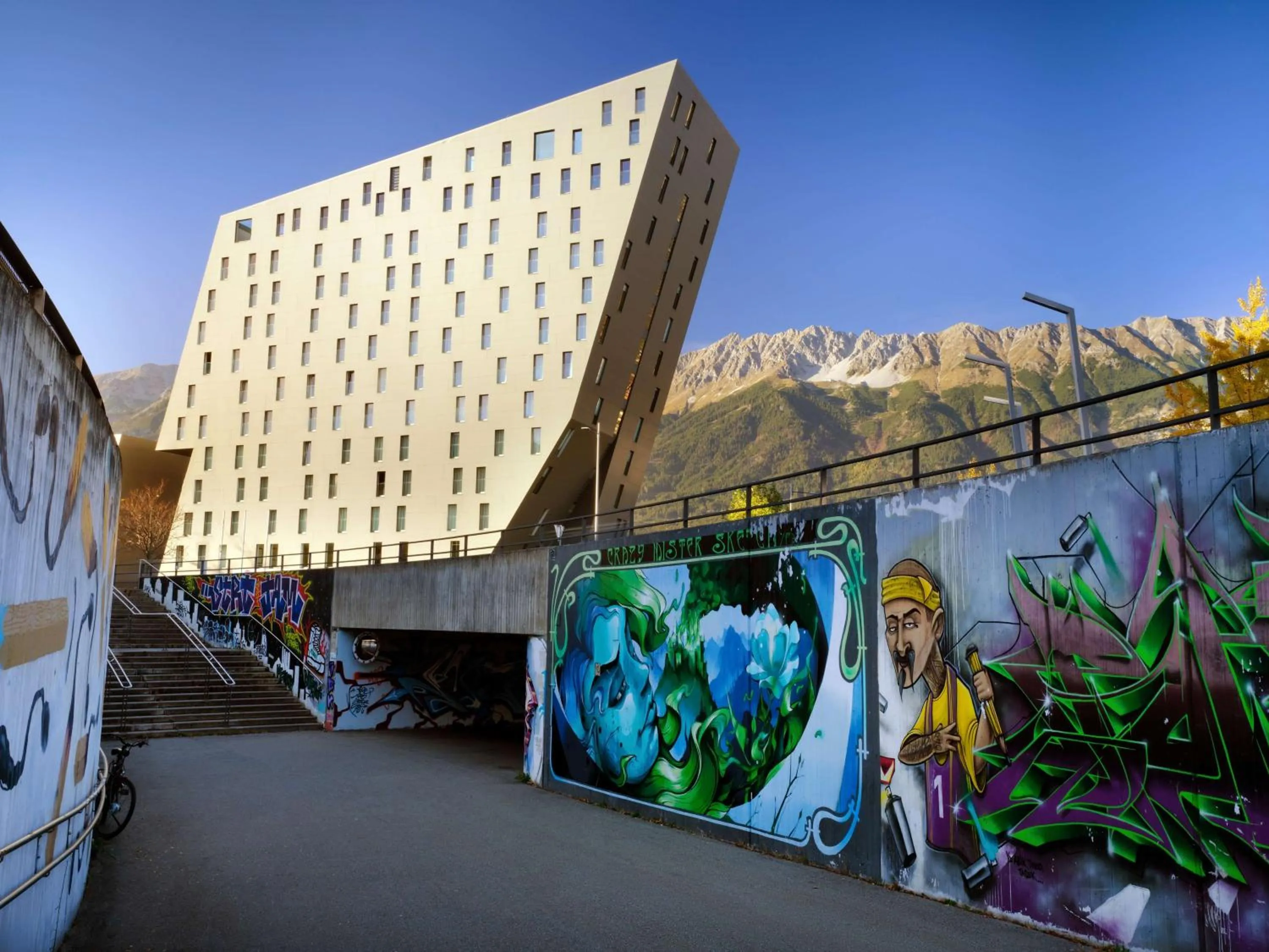 Property building in Hilton Garden Inn Innsbruck Tivoli