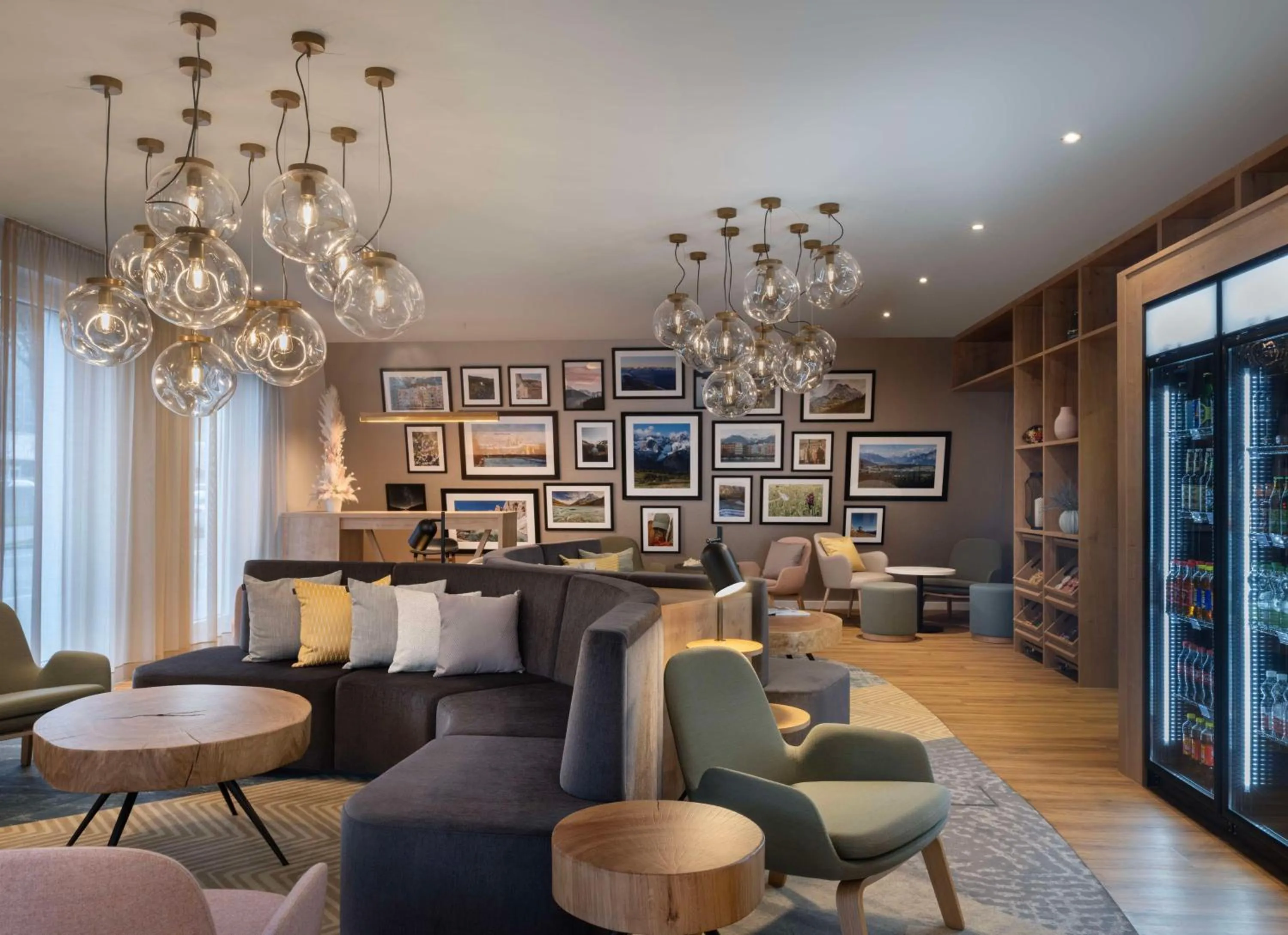 Lobby or reception in Hilton Garden Inn Innsbruck Tivoli