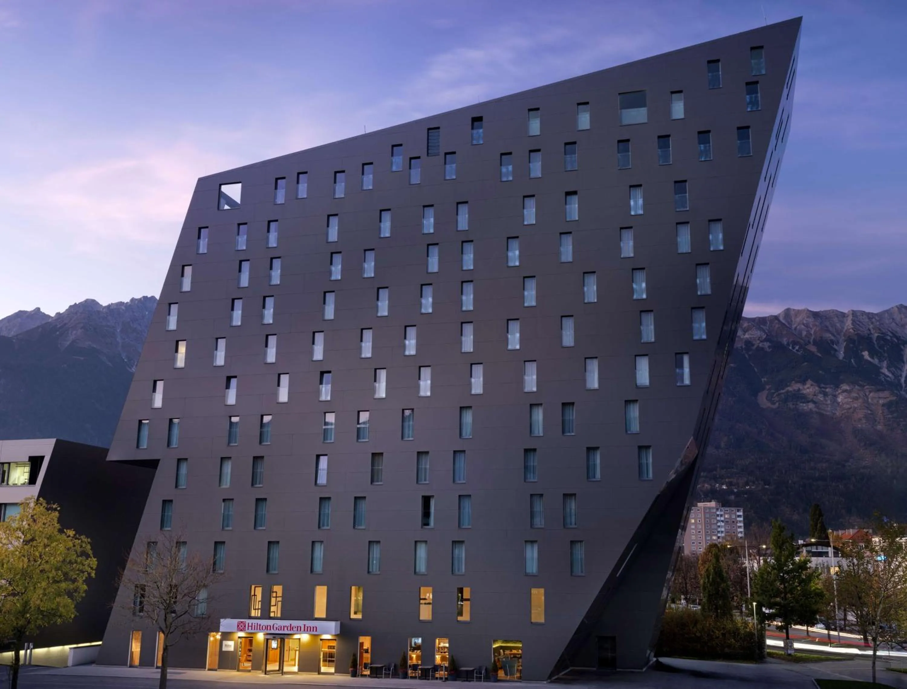 Property building in Hilton Garden Inn Innsbruck Tivoli