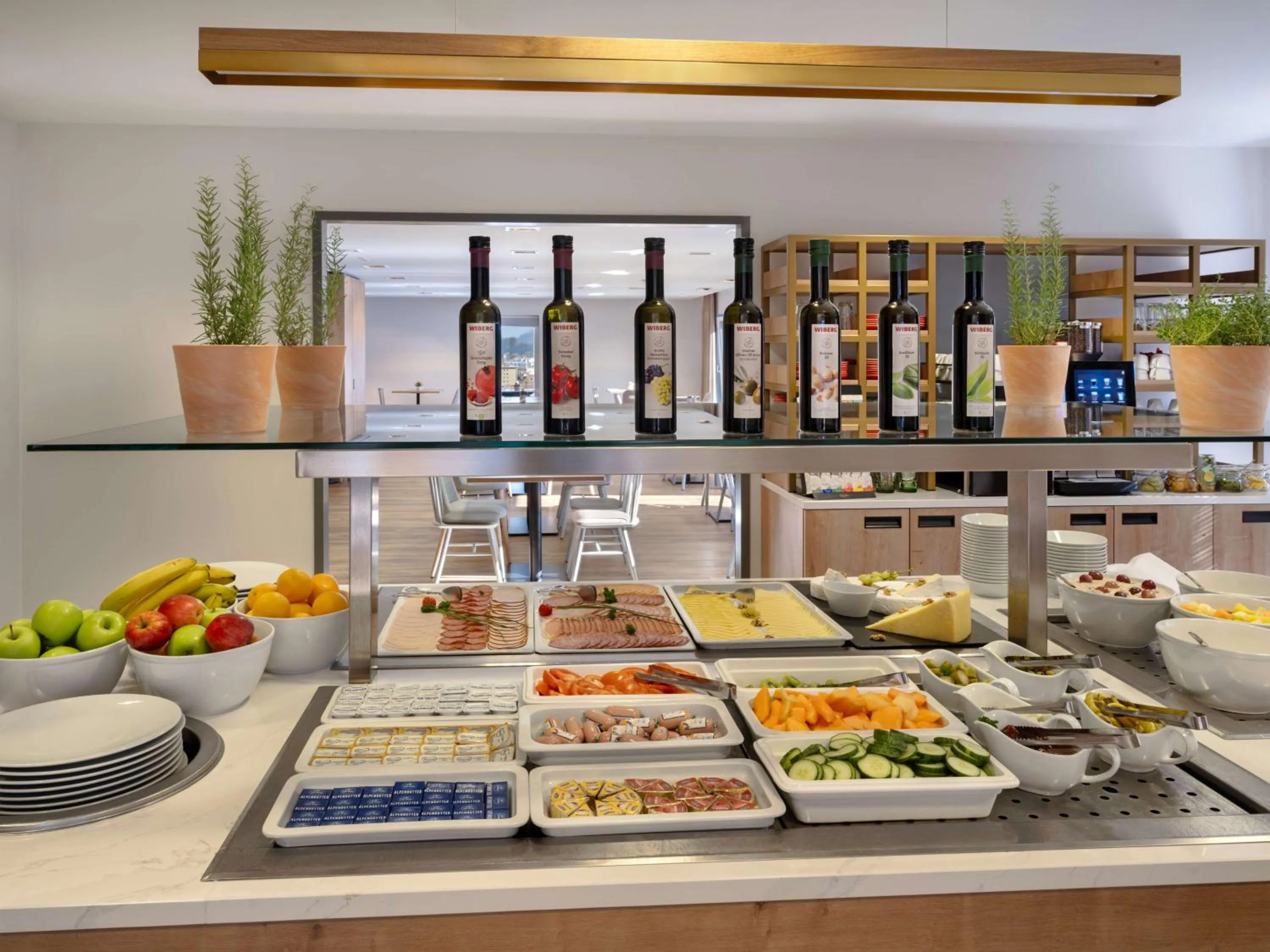 Breakfast in Hilton Garden Inn Innsbruck Tivoli