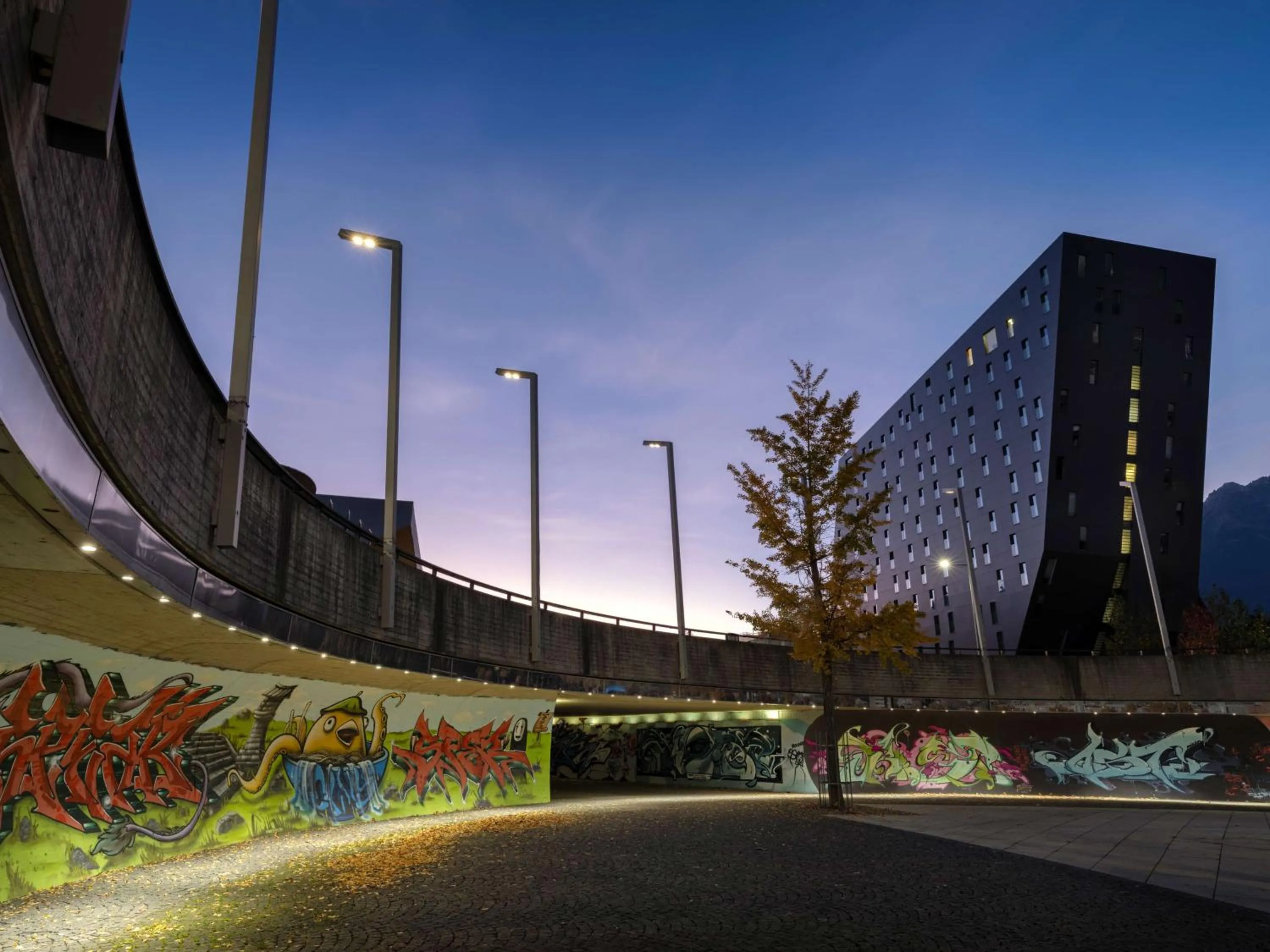 Property building in Hilton Garden Inn Innsbruck Tivoli