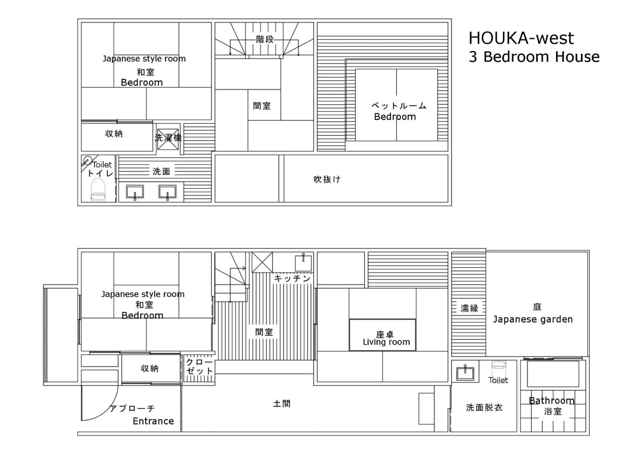 Floor plan in Houka
