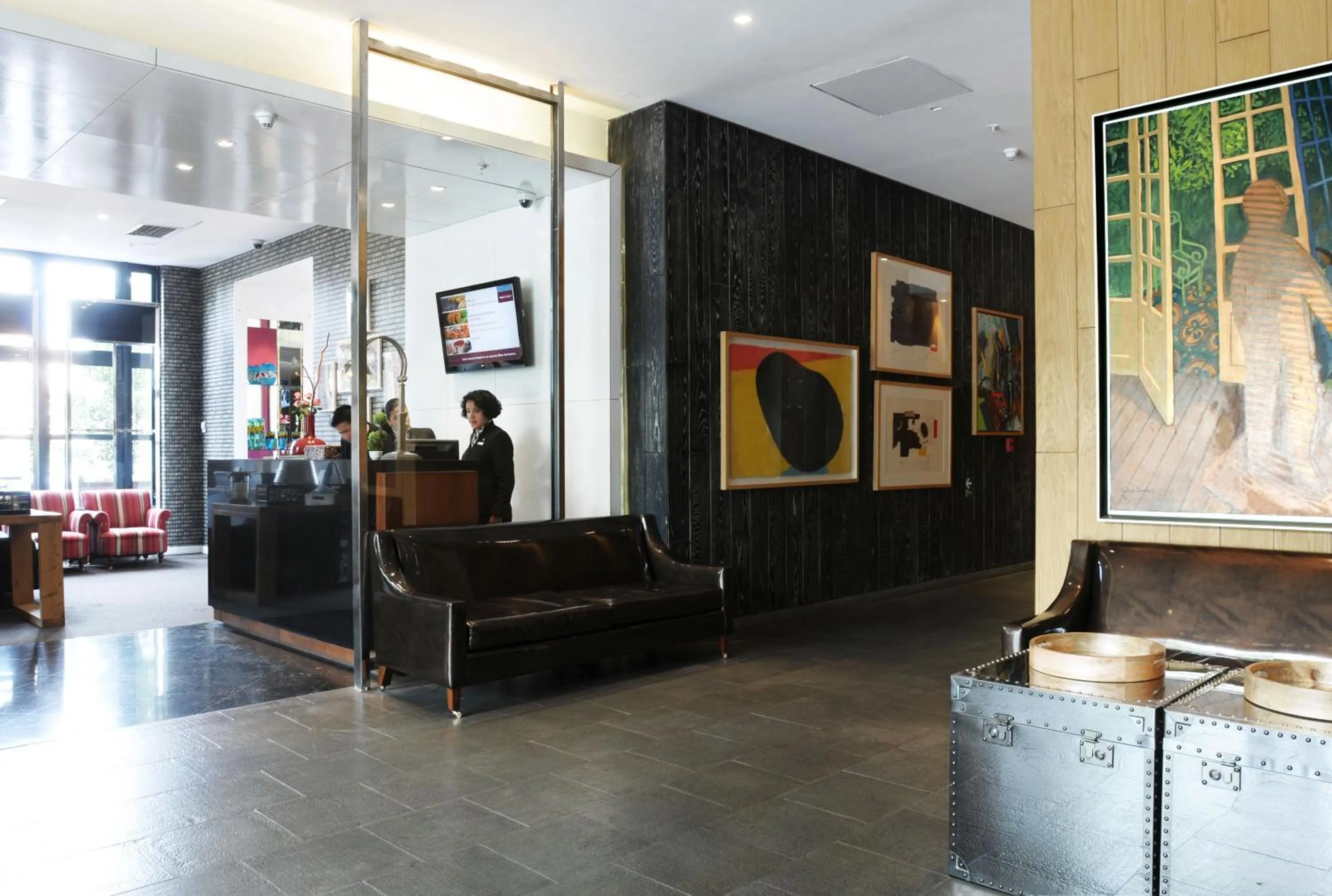 Lobby or reception, Lobby/Reception in Radisson Ciudad Empresarial Santiago