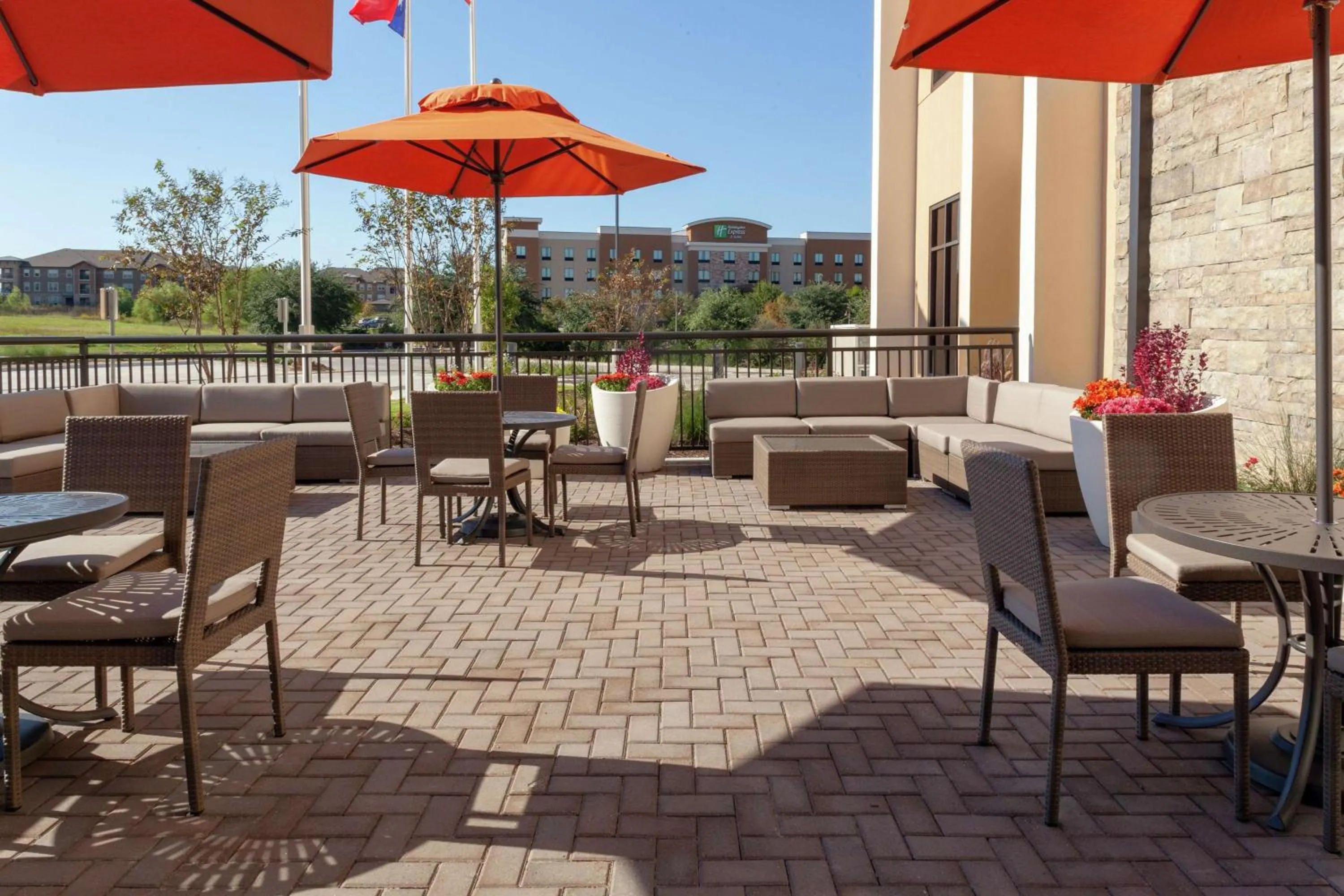 Patio in Hilton Garden Inn Waco