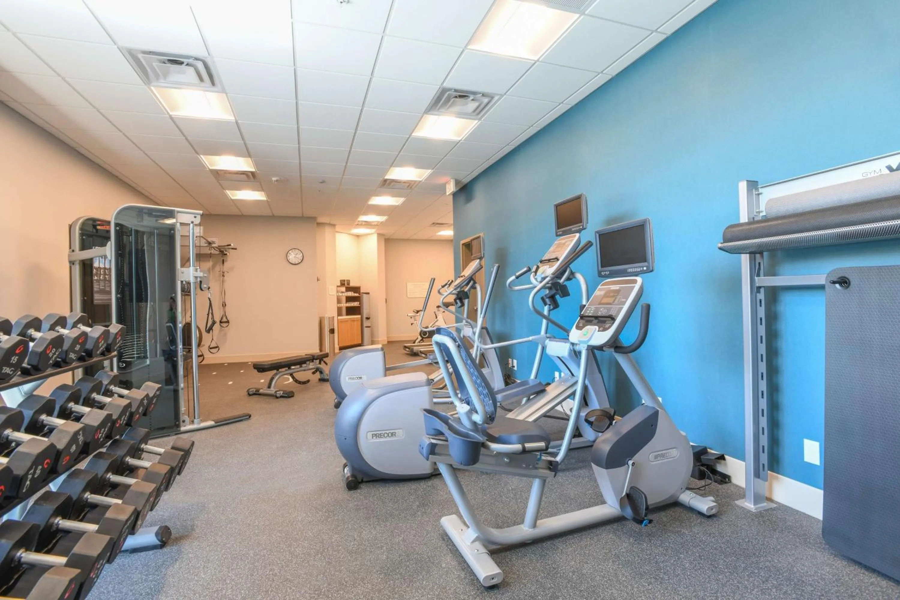 Fitness centre/facilities in Hilton Garden Inn Cincinnati Midtown