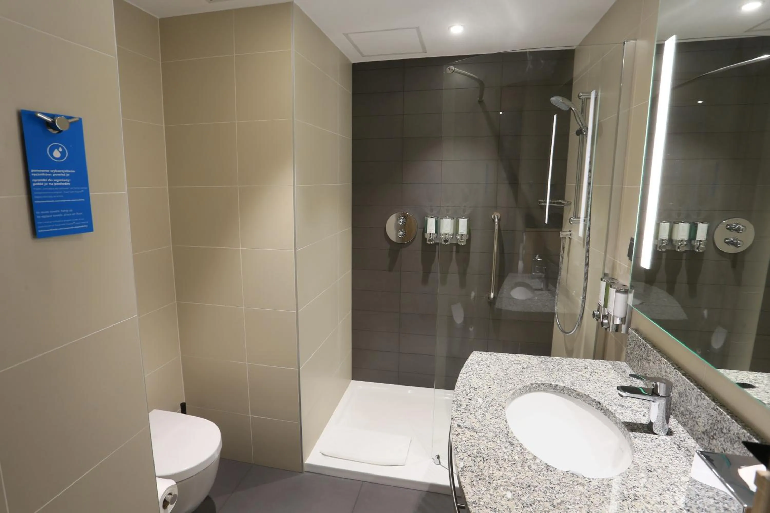 Shower in Hampton By Hilton Gdansk Old Town