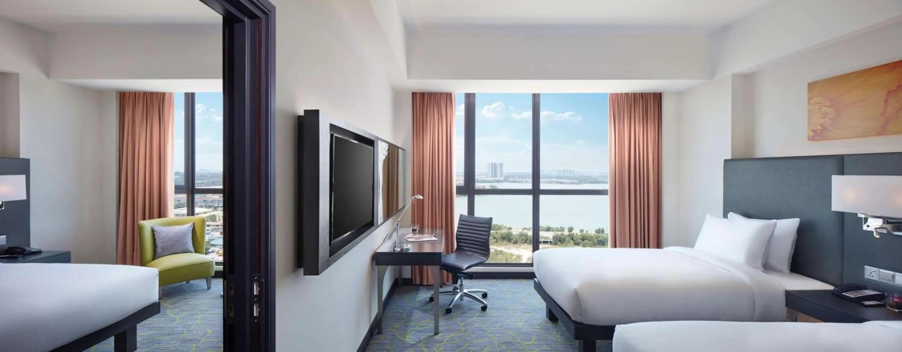 Bed in Hilton Garden Inn Puchong