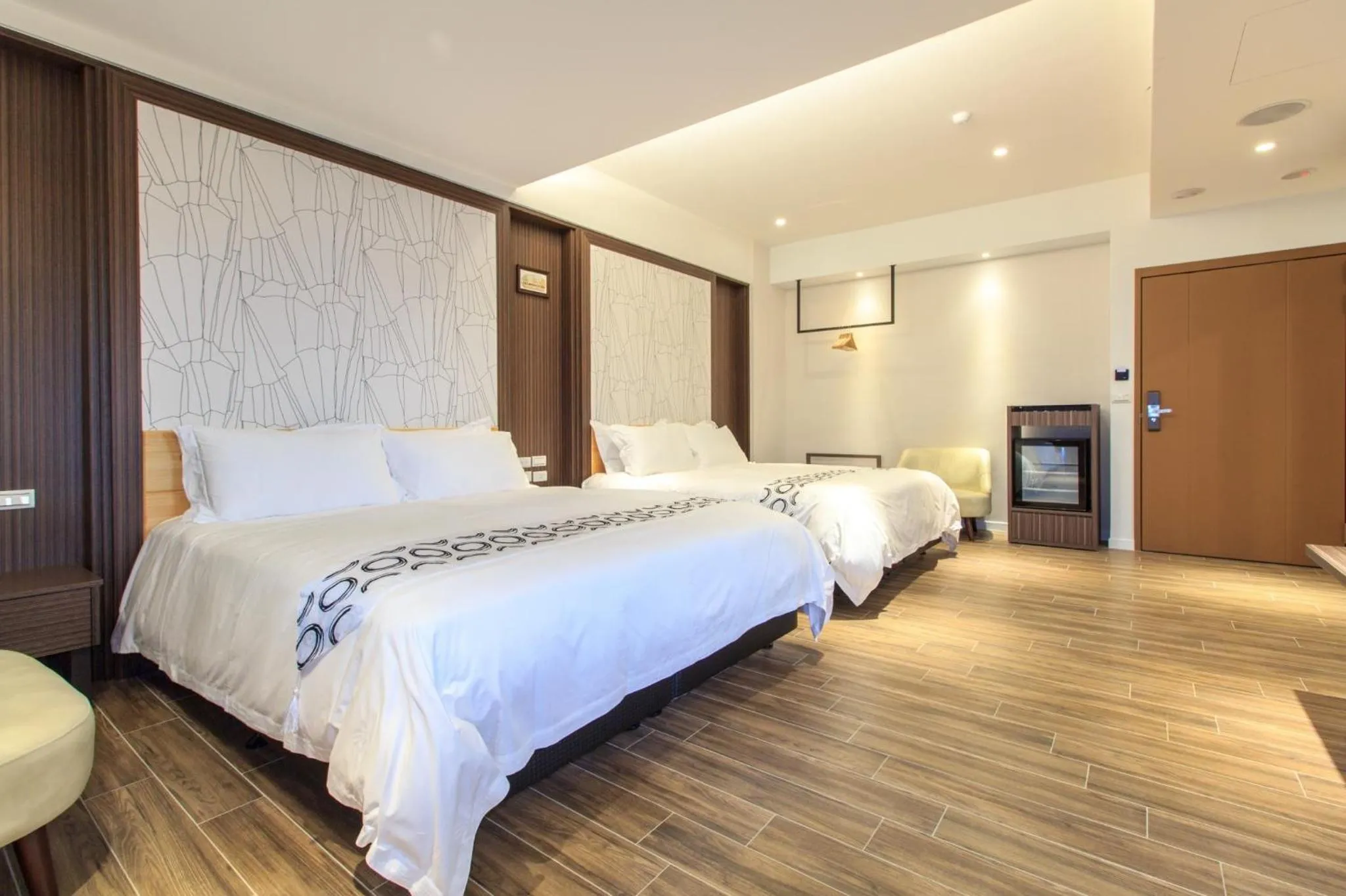 Bed in Urban Oasis Inn