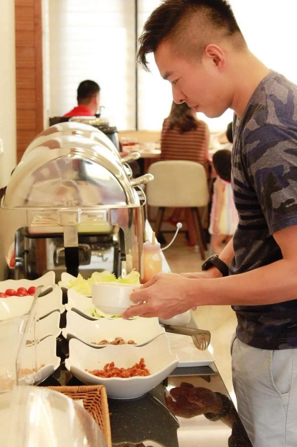 Breakfast in Urban Oasis Inn